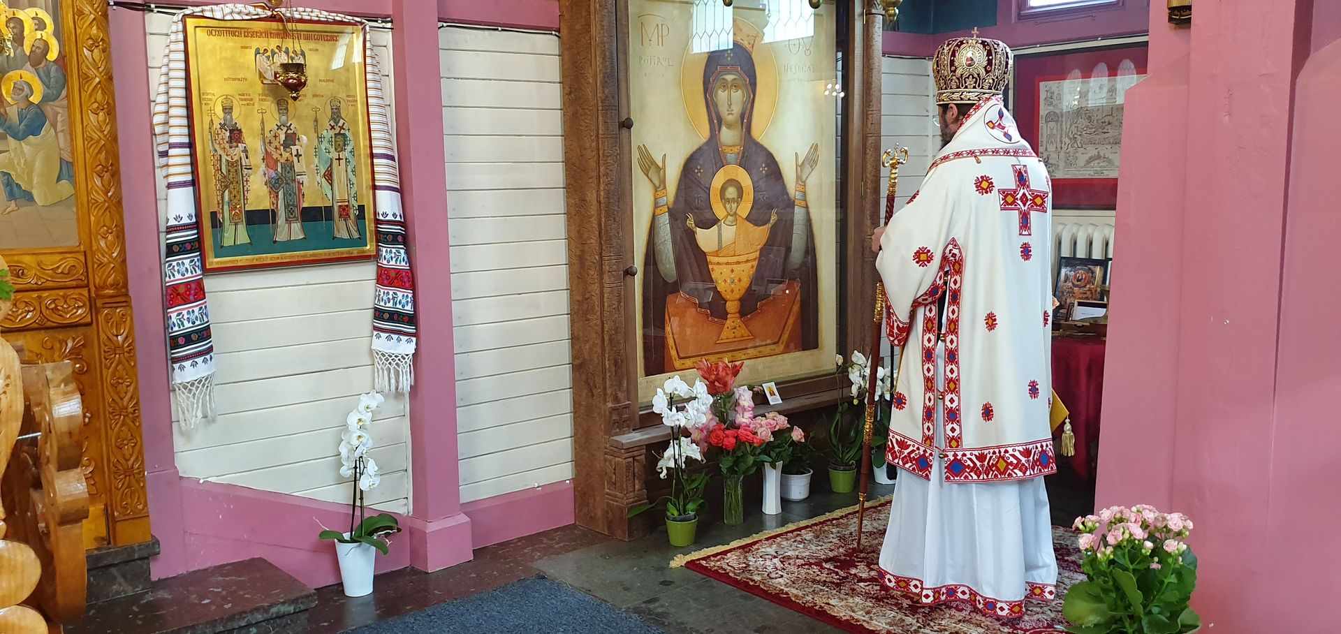 PS Macarie i-a vizitat pe românii din sud-vestul Suediei