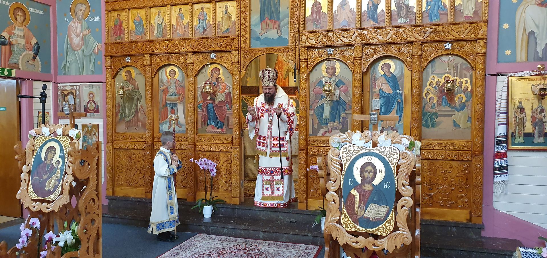 PS Macarie i-a vizitat pe românii din sud-vestul Suediei