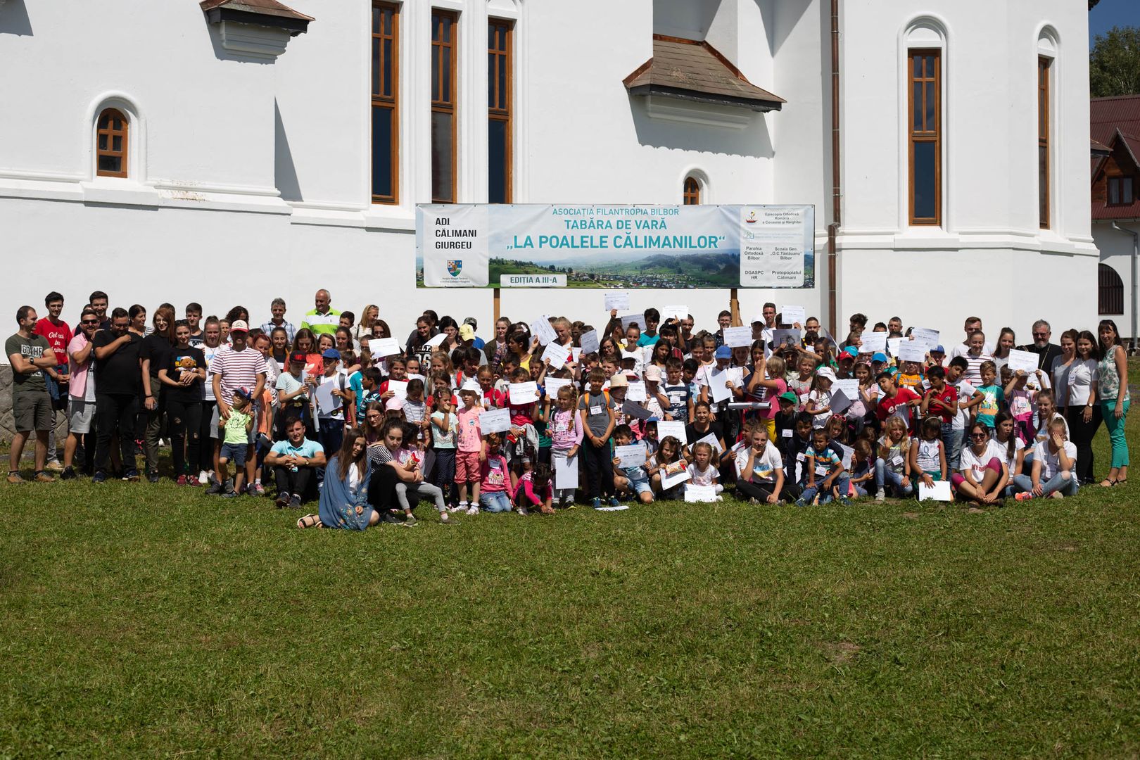 Tabăra „La poalele Călimanilor” Bilbor - Harghita la a treia ediție