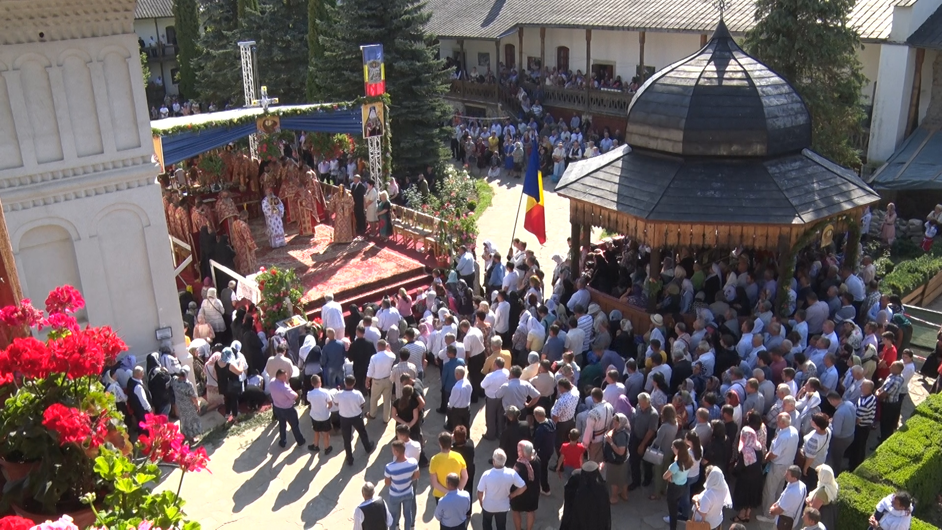 (Video)  Mănăstirea Secu din județul Neamț și-a serbat hramul