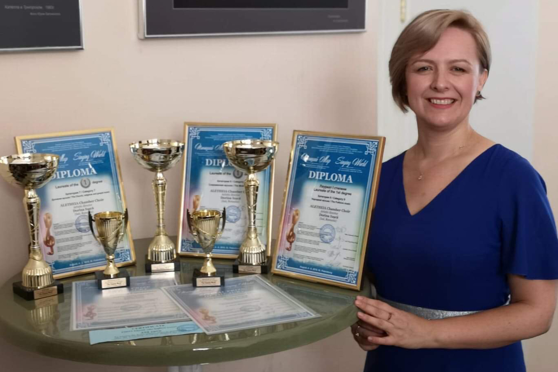 Cinci premii pentru România: Corul Aletheia al Bisericii Bărboi din Iași a câștigat la Festivalul „The Singing World” din Sankt Petersburg