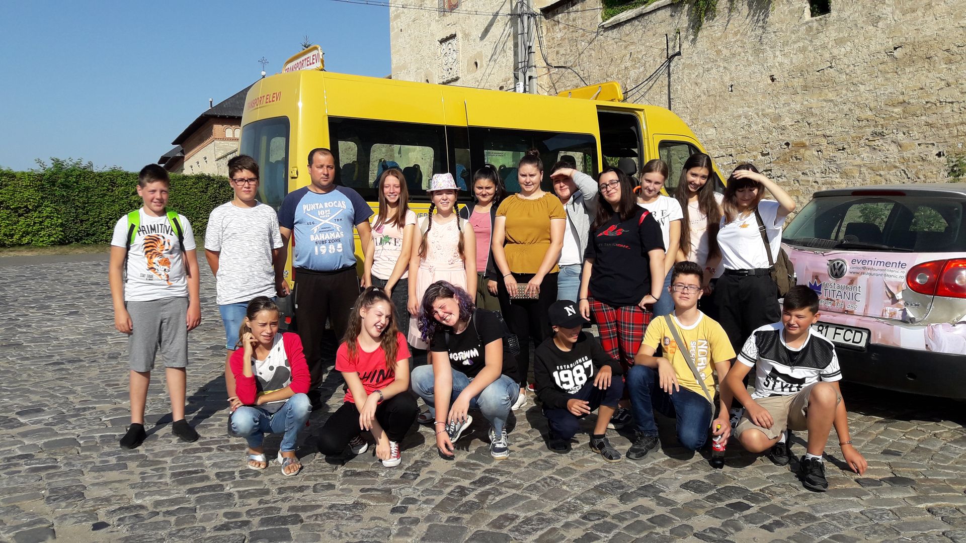 Pelerinaj al copiilor din Parohia Tomești I la mănăstirile din împrejurimile Iașului