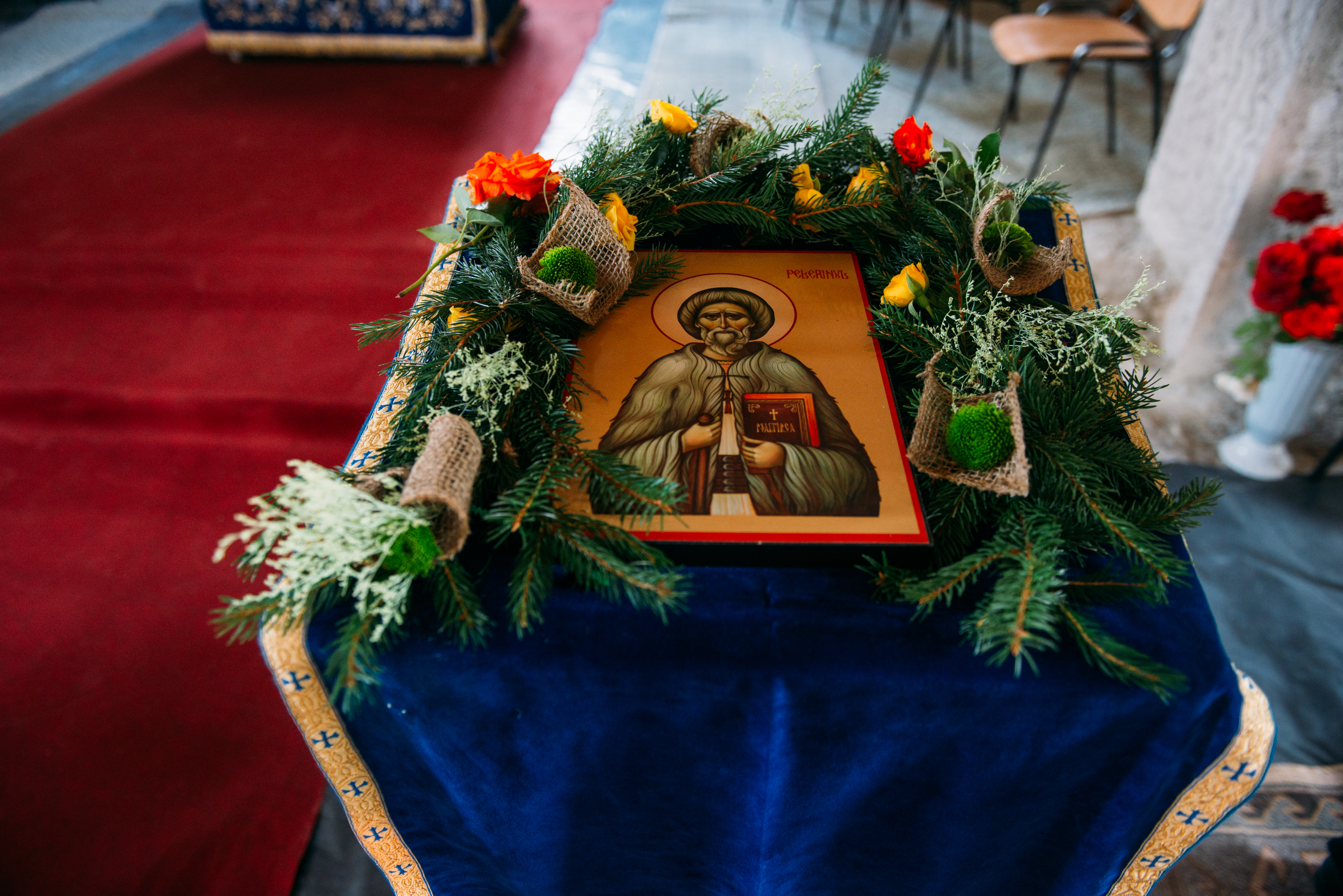 Sărbătoarea Sfântului Gheorghe Pelerinul în Parohia Hârțești