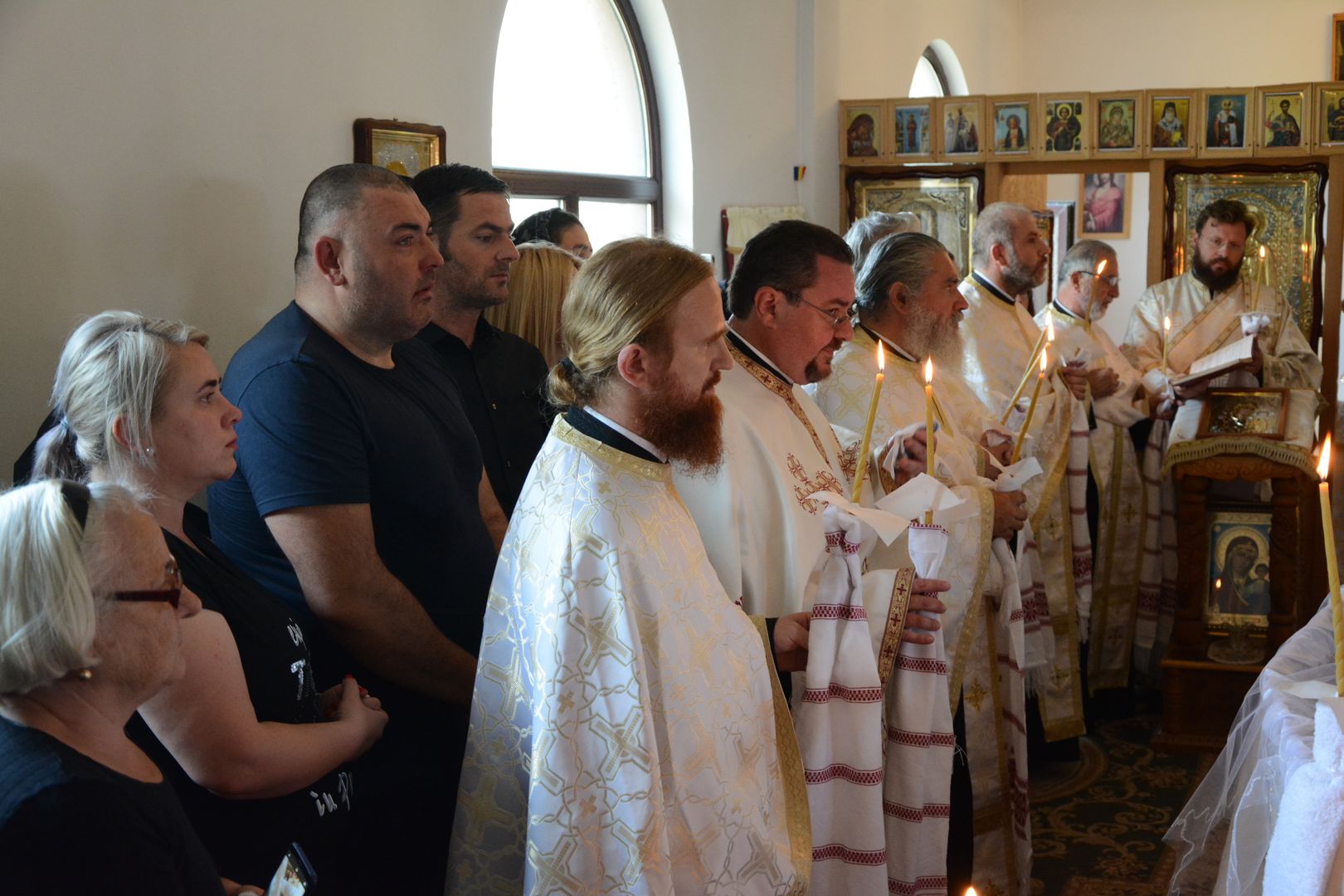 Preoteasa Gabriela Stoica, trecută de curând la cele veșnice, a fost înmormântată