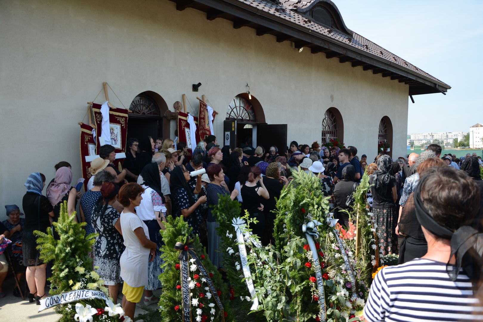 Preoteasa Gabriela Stoica, trecută de curând la cele veșnice, a fost înmormântată