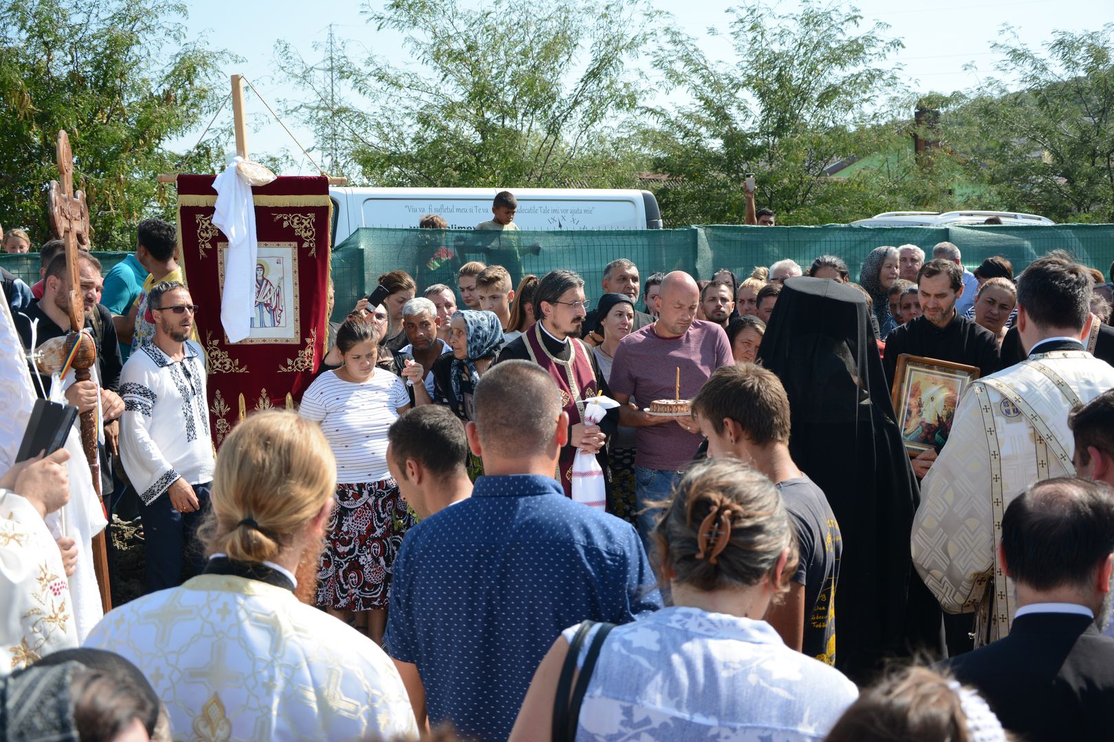 Preoteasa Gabriela Stoica, trecută de curând la cele veșnice, a fost înmormântată