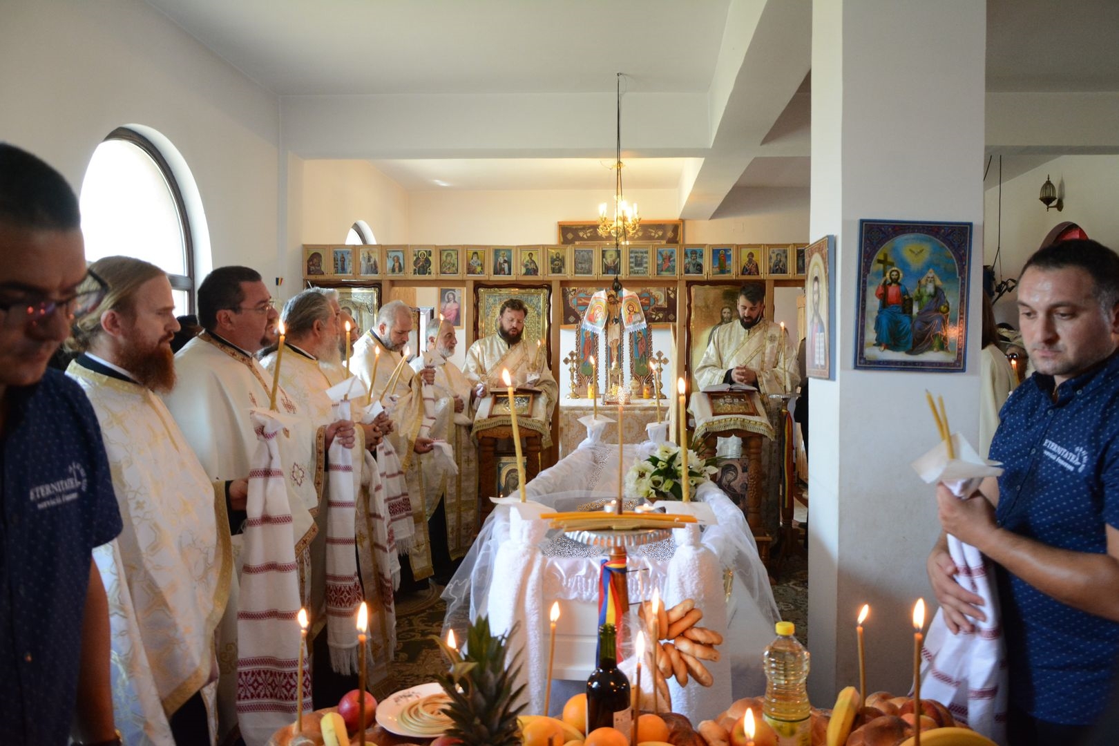 Preoteasa Gabriela Stoica, trecută de curând la cele veșnice, a fost înmormântată