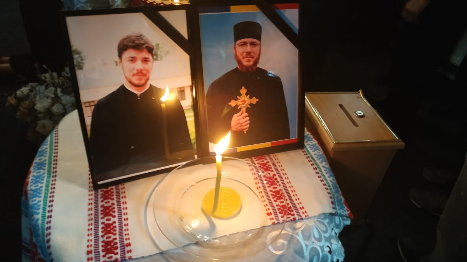 Părintele Marius Bărăscu, condus pe ultimul drum