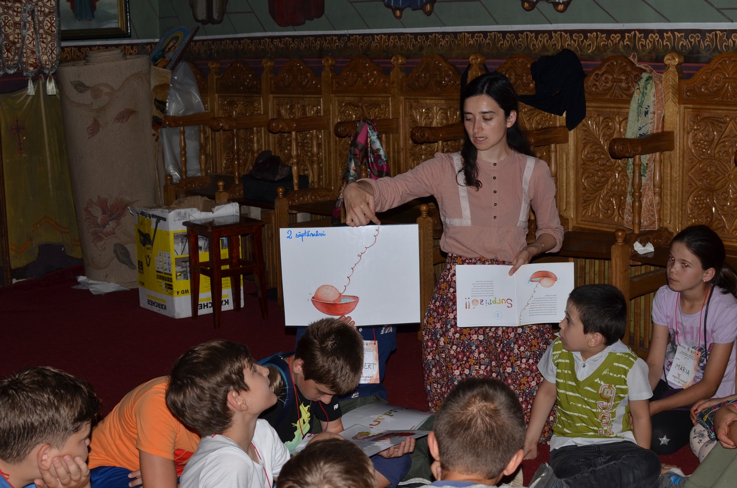 A XVIII-a ediţie a taberei de creaţie „Dăruind vei dobândi”, la Filioara