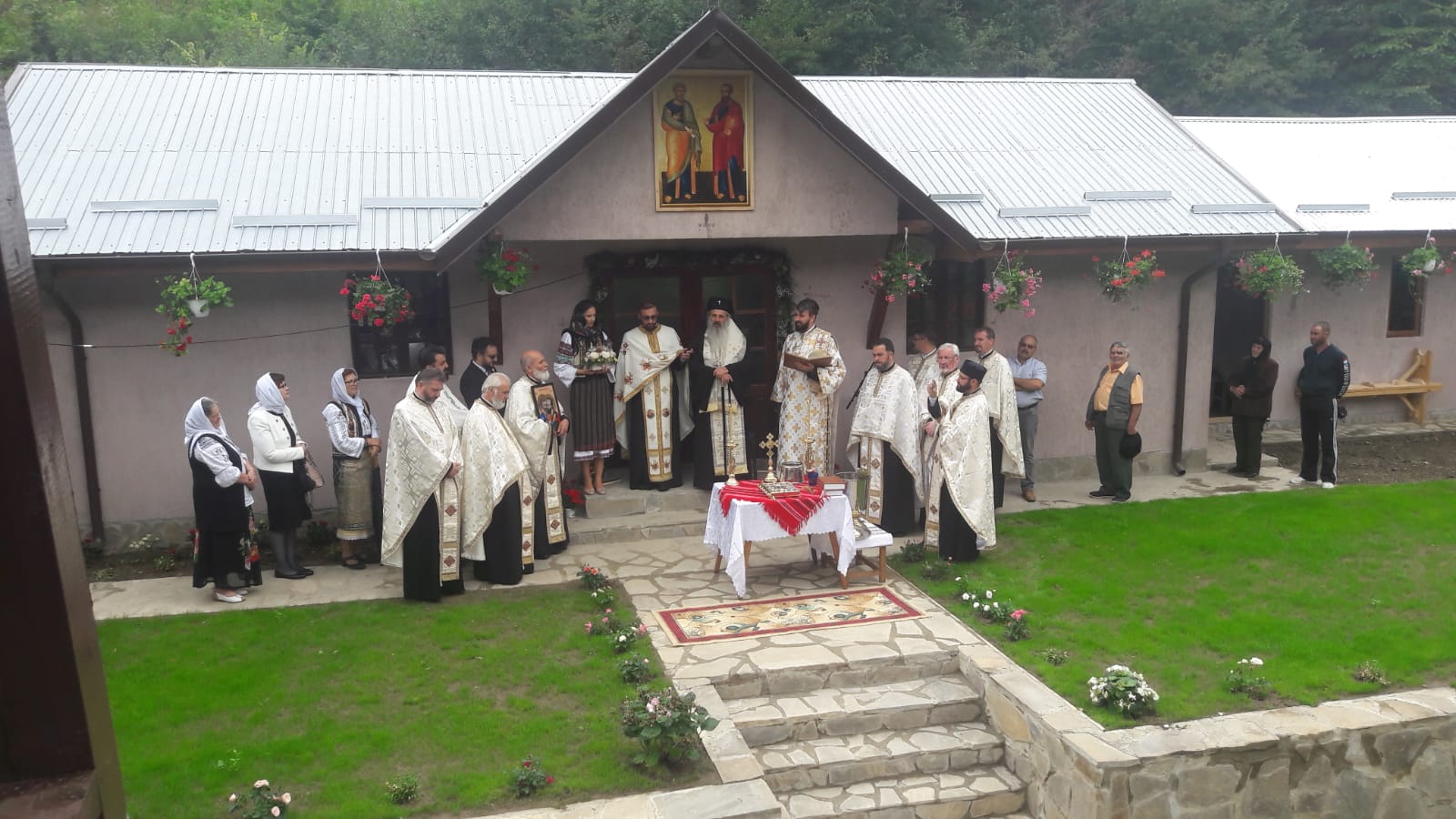 Sfințire de casă socială la Parohia Crivaia – Tarcău