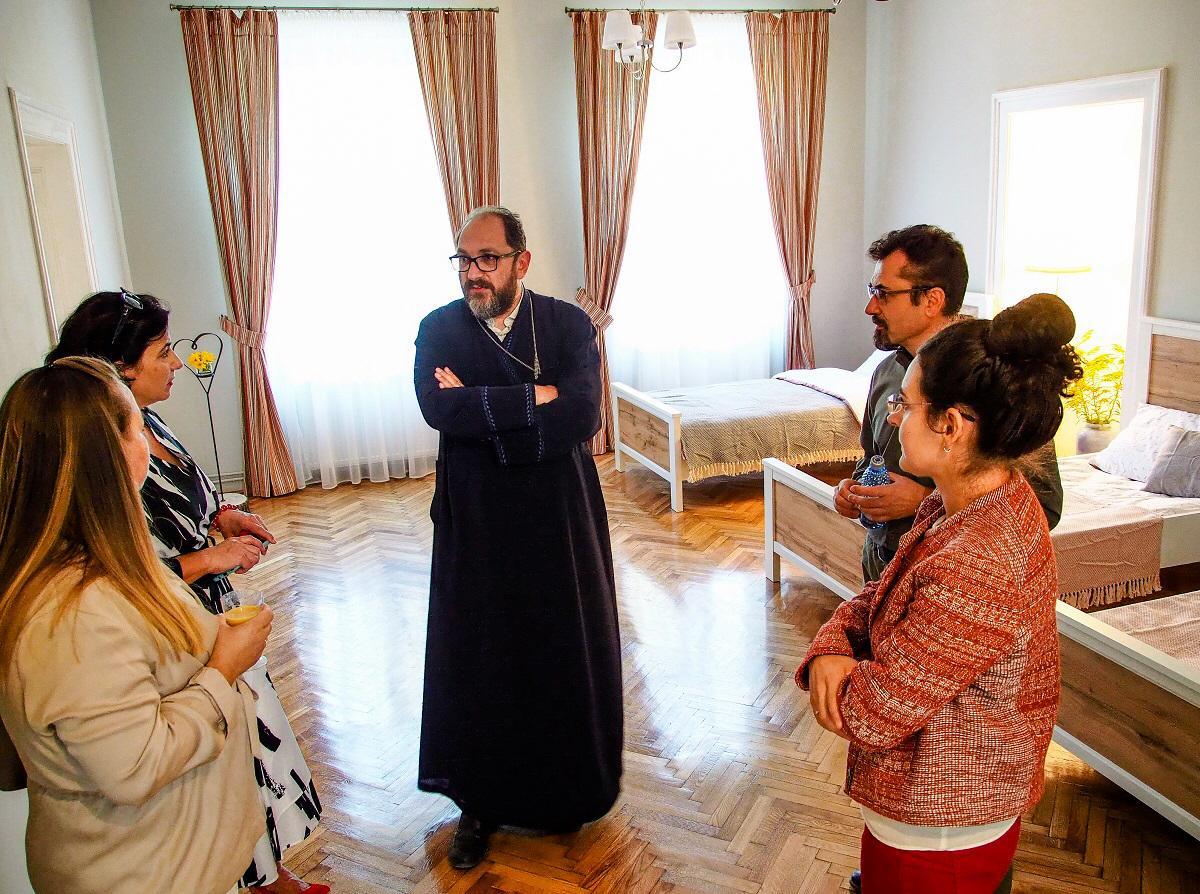 Foto: Răzvan Negru / tribuna.ro Primul centru de suport din Sibiu pentru bolnavii de cancer a fost deschis astăzi