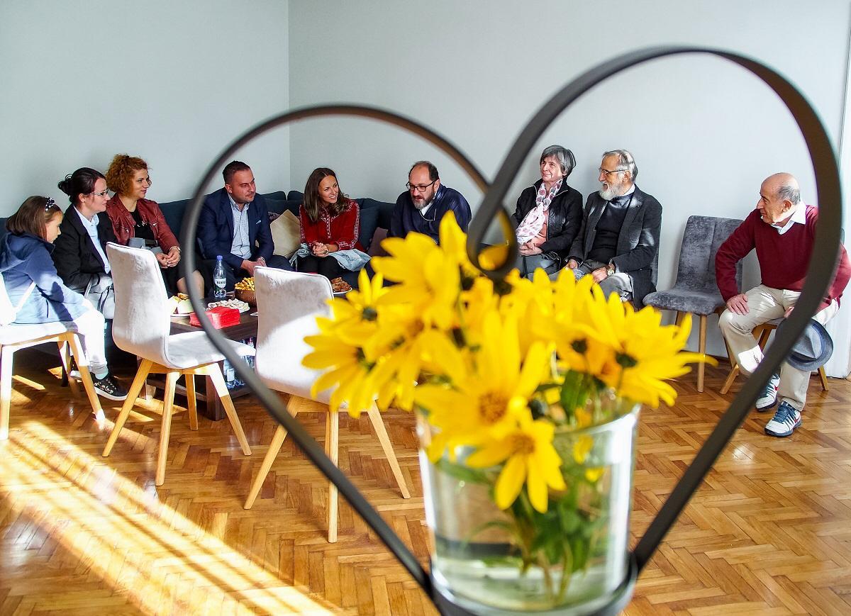 Foto: Răzvan Negru / tribuna.ro Primul centru de suport din Sibiu pentru bolnavii de cancer a fost deschis astăzi
