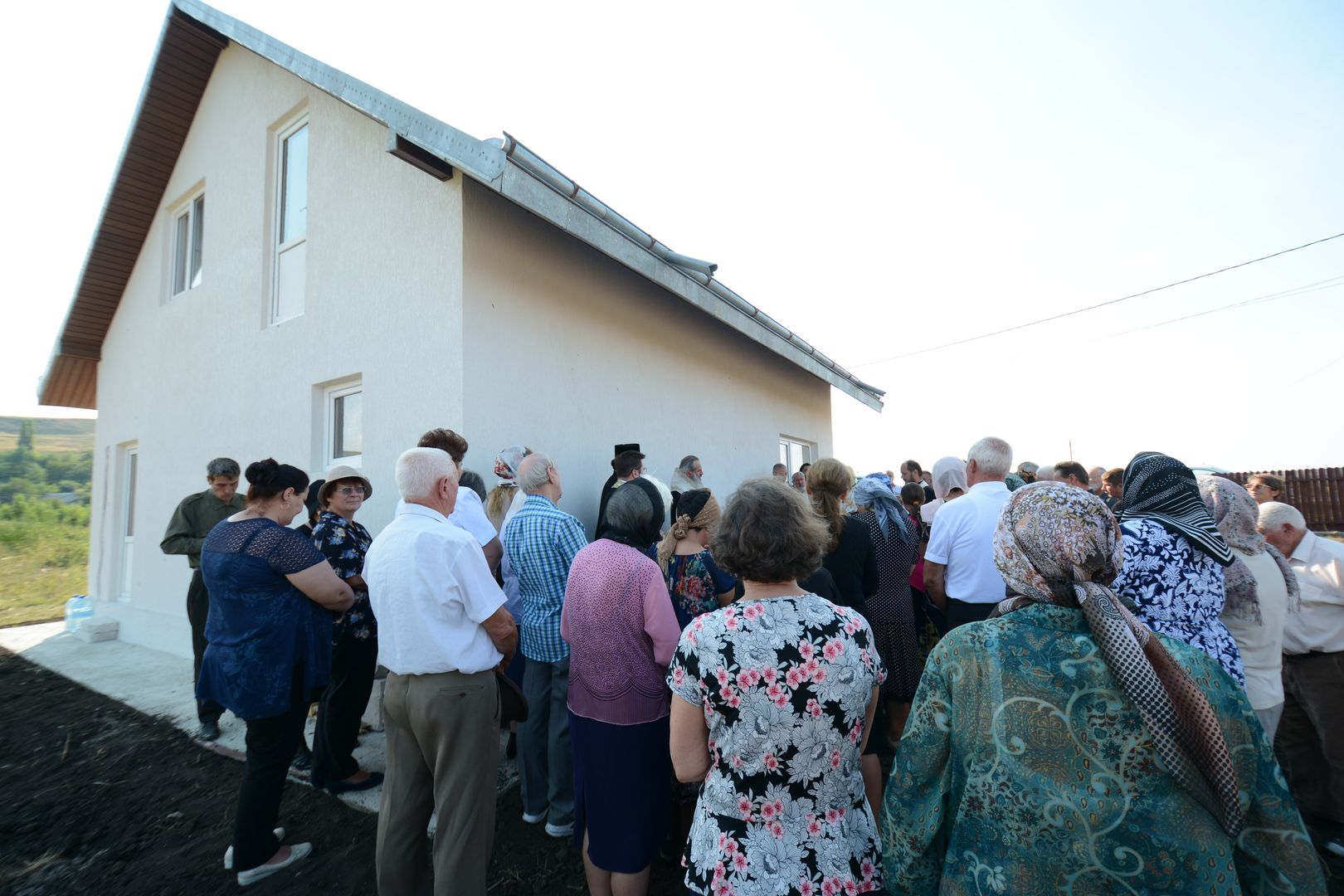 foto: Flavius Popa Sfințire de casă parohială și socială în comunitățile din Banu și Flămânzi