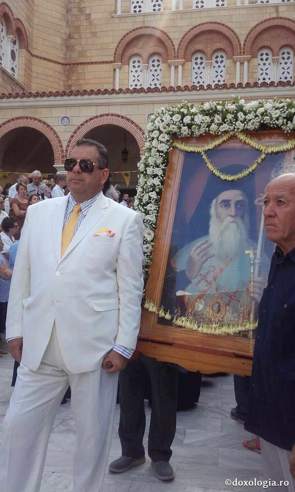 (Foto) Sărbătoarea mutării moaștelor Sfântului Ierarh Nectarie, Insula Eghina – 3 septembrie 2019