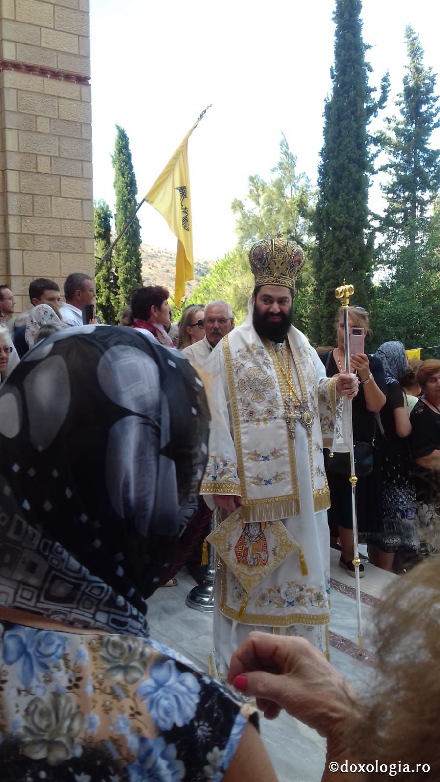 (Foto) Sărbătoarea mutării moaștelor Sfântului Ierarh Nectarie, Insula Eghina – 3 septembrie 2019