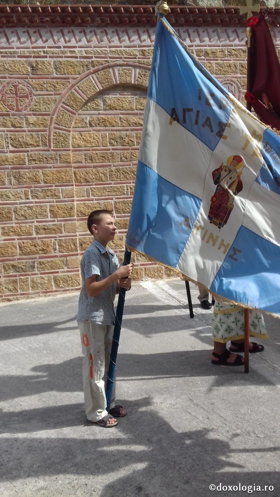 (Foto) Sărbătoarea mutării moaștelor Sfântului Ierarh Nectarie, Insula Eghina – 3 septembrie 2019