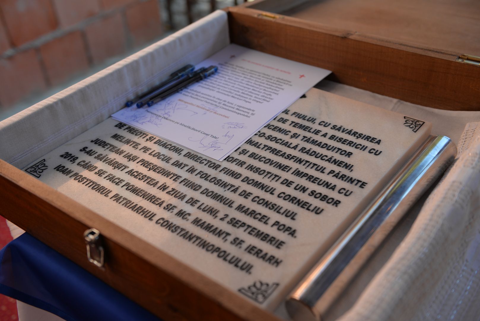 IPS Teofan a pus piatra de temelie pentru viitoarea biserică a Centrului medical din Răducăneni