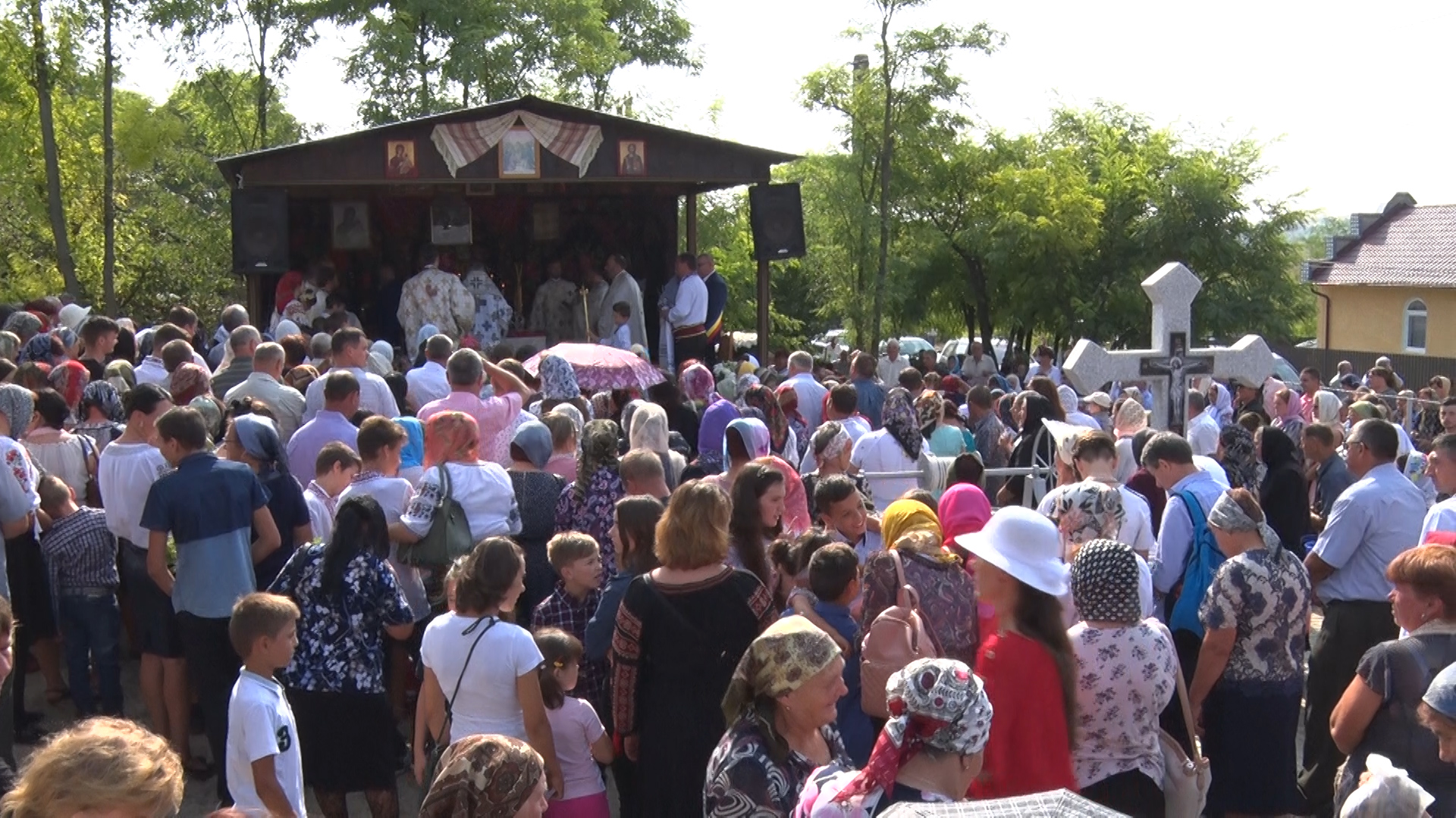 (Video) Biserica Parohiei Gârbeni a fost sfințită