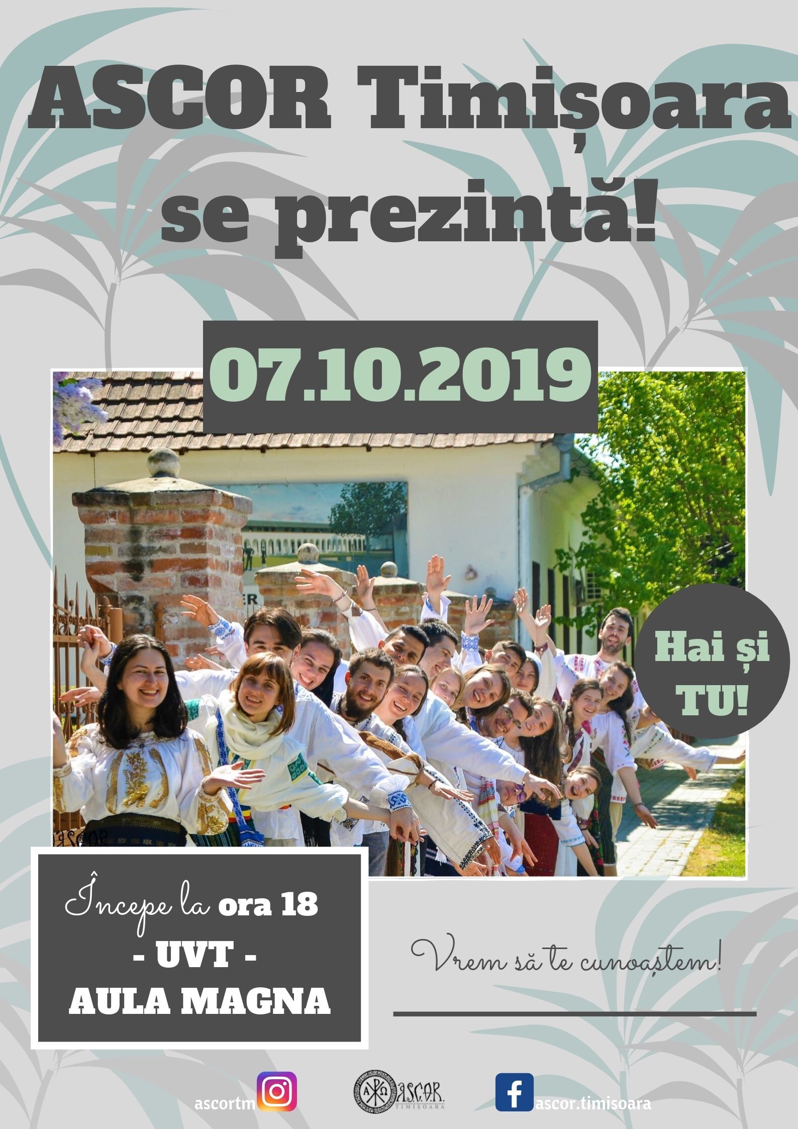 ASCOR Timișoara se prezintă ASCOR Timișoara se prezintă