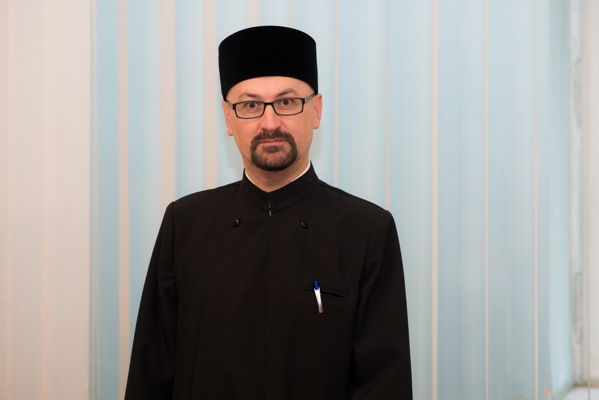Pr. Marius Nicolaie Magherca a susținut teza „Utilizarea substantivului awon în capitolele 1-16 ale carţii profetului Iezechiel”/ Fotografii: Tudorel Rusu Teze susţinute public la Iaşi: printre noii doctori în Teologie, şi directorul general TRINITAS TV