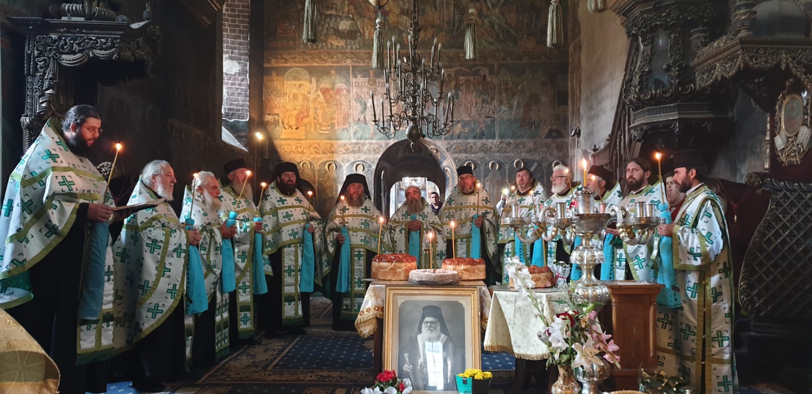 Patriarhul Nicodim Munteanu a fost pomenit la Mănăstirea Neamț
