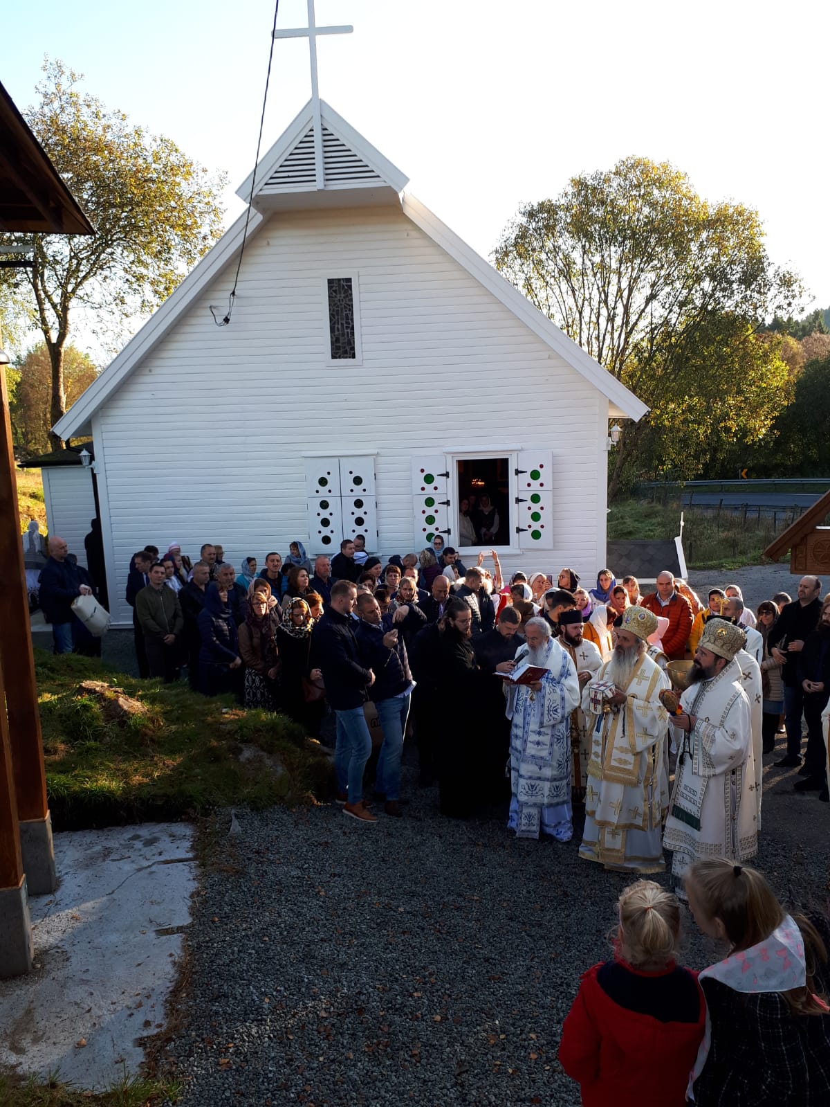 Înaltpreasfințitul Părinte Teofan a participat la sfințirea primei biserici ortodoxe românești din Regatul Norvegiei Înaltpreasfințitul Părinte Teofan a participat la sfințirea primei biserici ortodoxe românești din Regatul Norvegiei