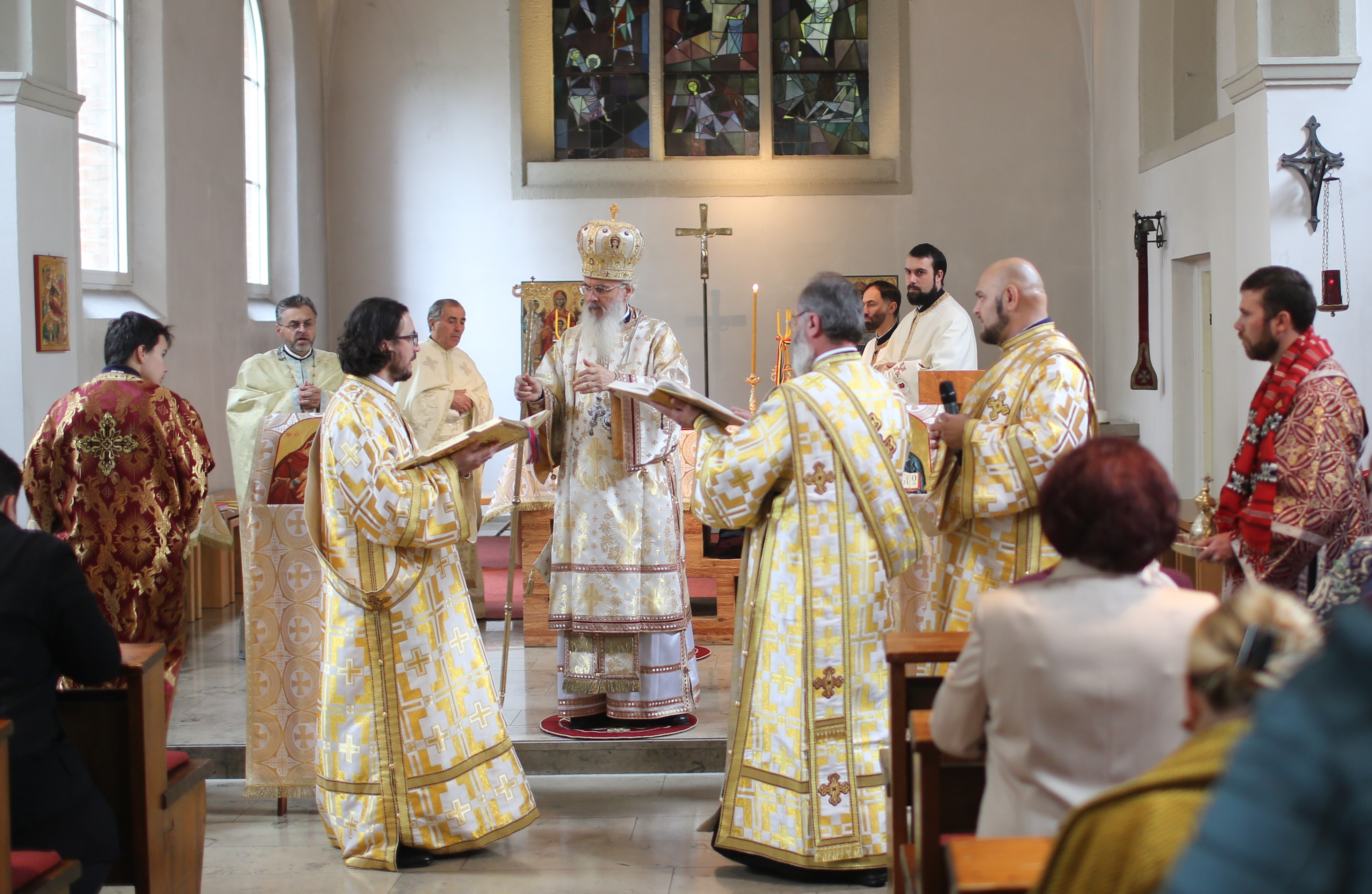 Slujbă arhierească la München și dar duhovnicesc pentru capitala Bavariei