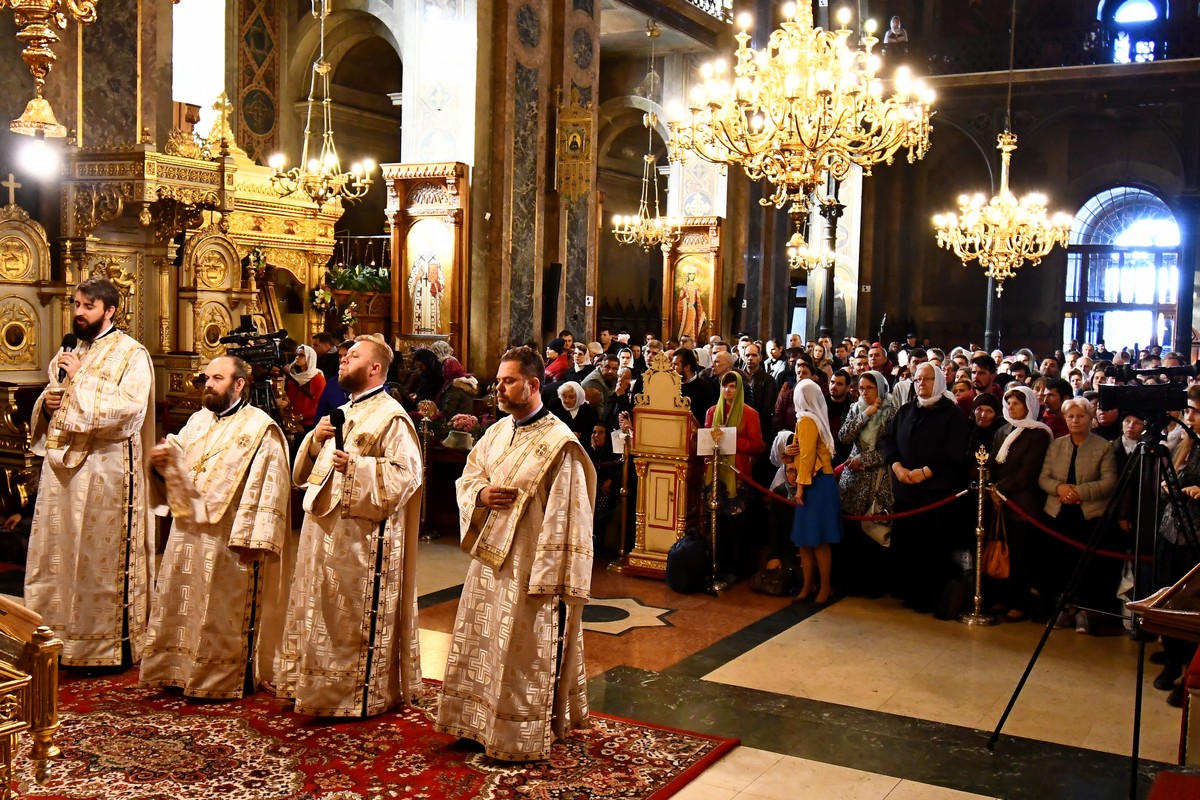 Foto: Constantin Ciofu Liturghie arhierească la Catedrala Mitropolitană din Iași