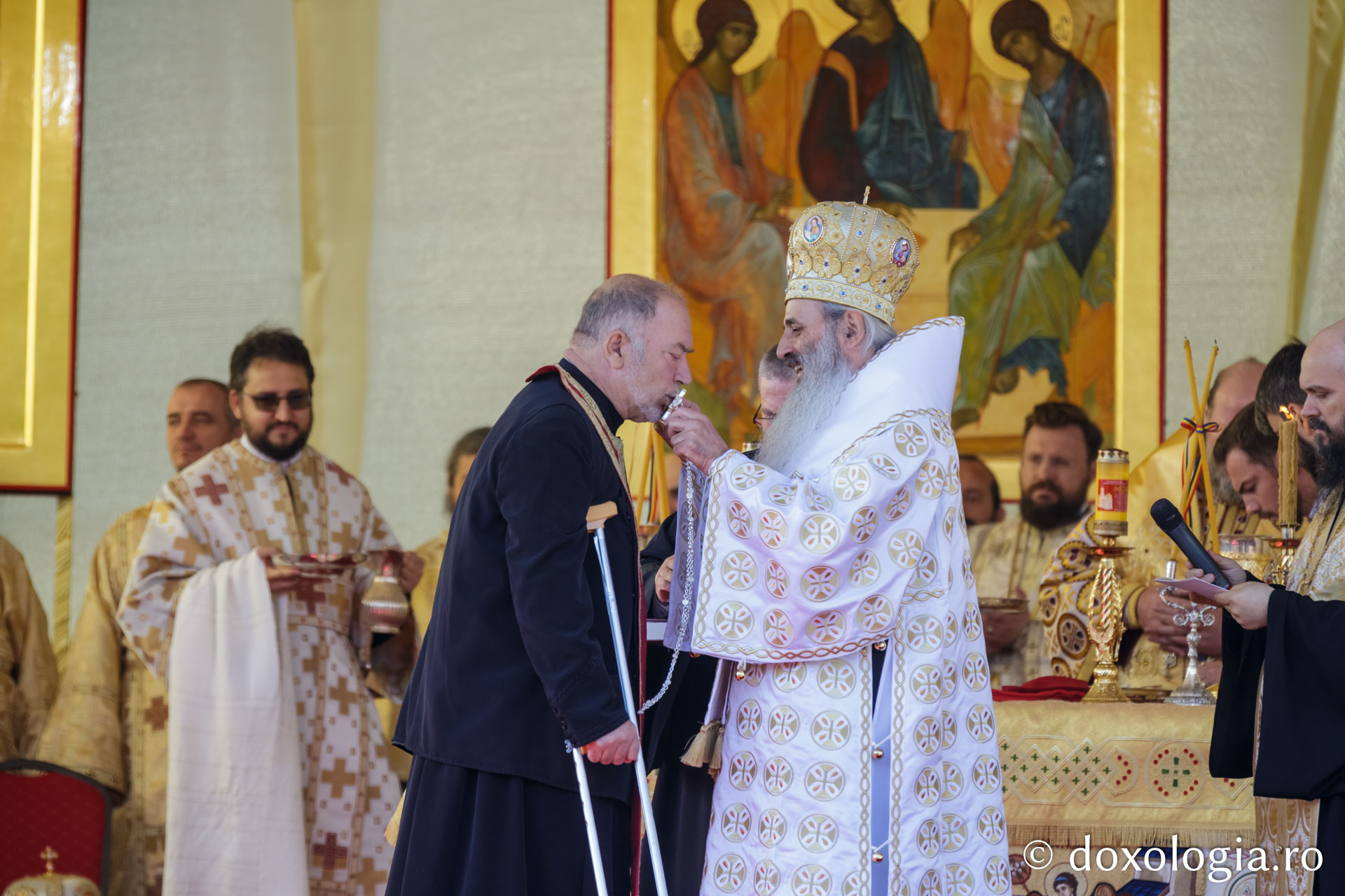 Foto: George Bosancu Au construit biserici în România comunistă și au primit „Crucea Moldavă” de ziua Sfintei Parascheva