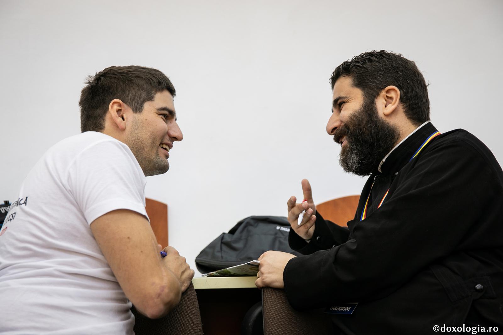 Când omul nu este împăcat, contrazicerea doar îl enervează