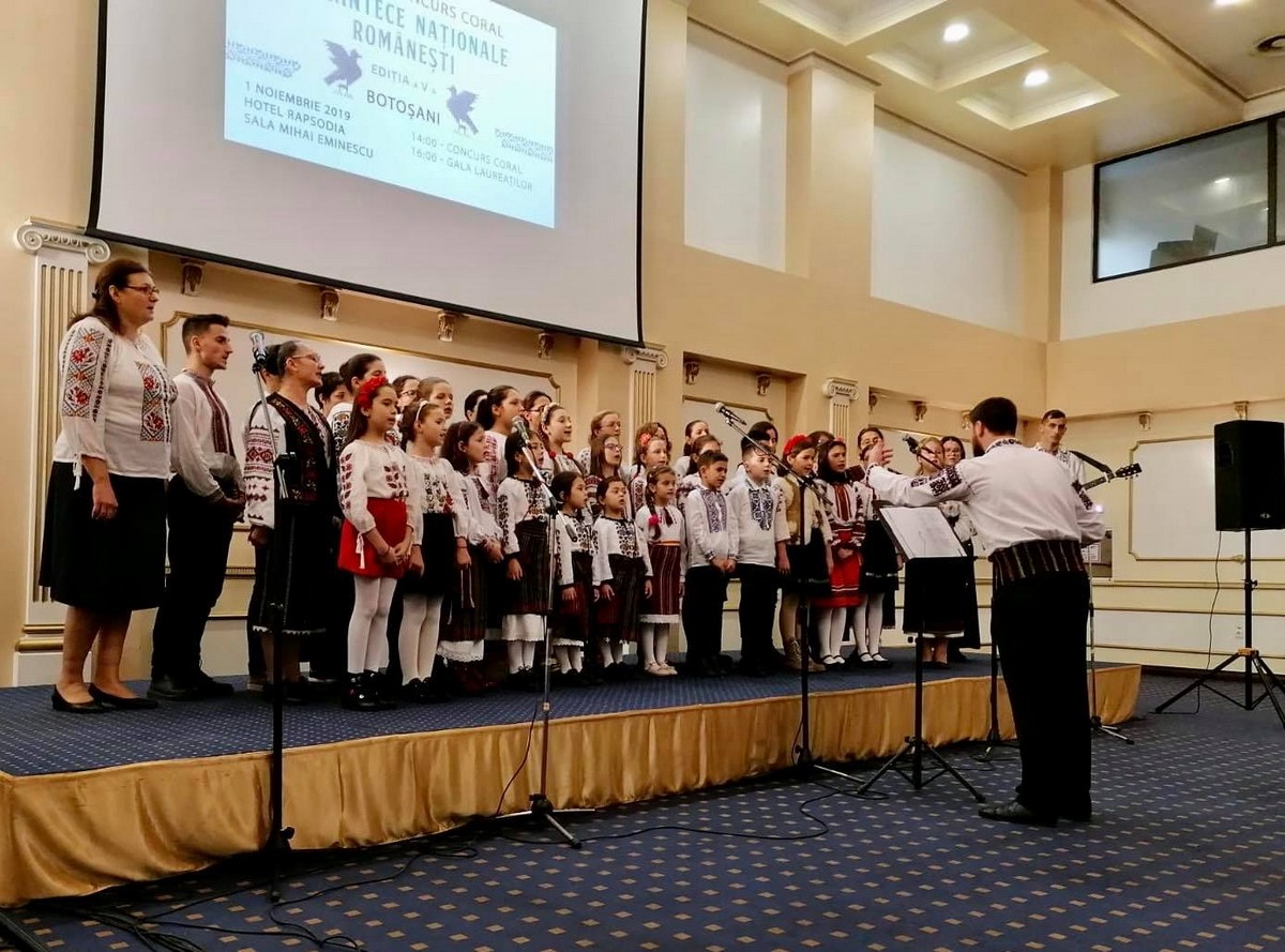 Corul „Sfântul Ioan Botezătorul”, premiat la un festival organizat la Botoşani