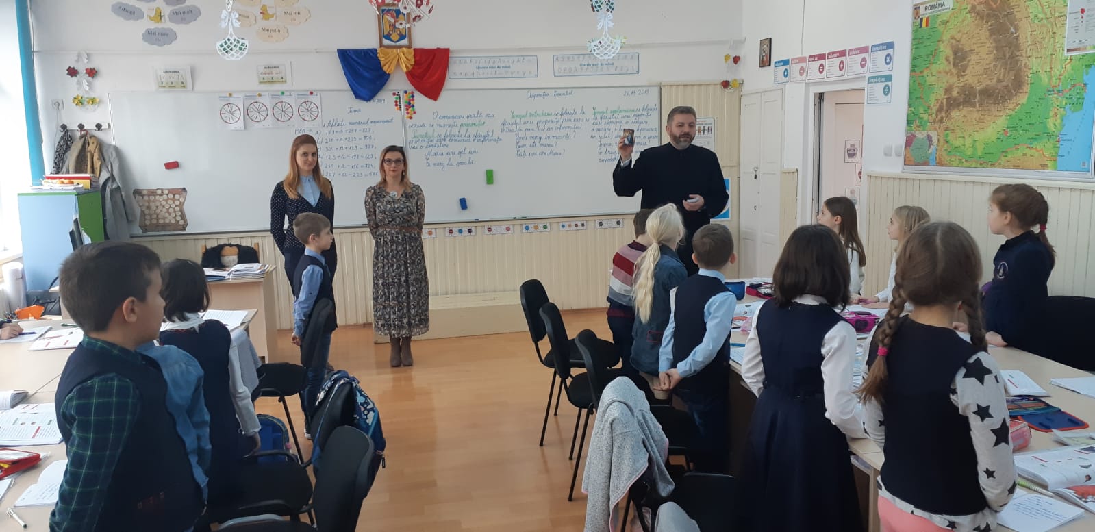 Viața Sfântului Stelian, prezentată elevilor Școlii Gimnaziale „Daniela Cuciuc” din Piatra Neamț