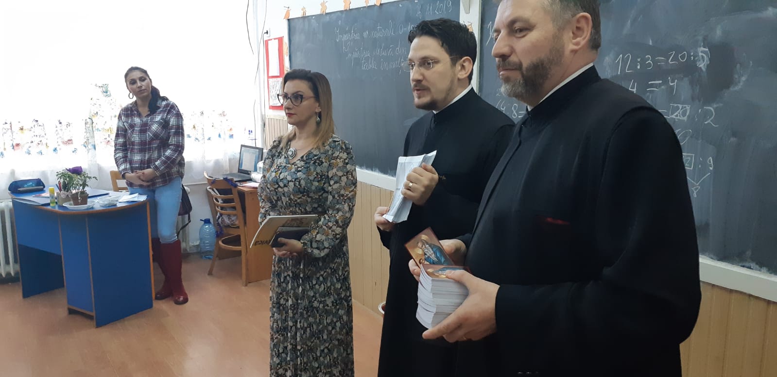 Viața Sfântului Stelian, prezentată elevilor Școlii Gimnaziale „Daniela Cuciuc” din Piatra Neamț