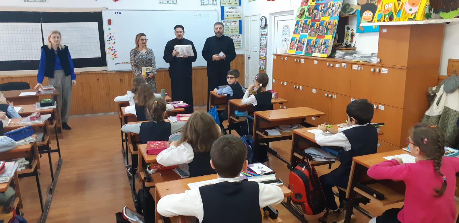 Viața Sfântului Stelian, prezentată elevilor Școlii Gimnaziale „Daniela Cuciuc” din Piatra Neamț