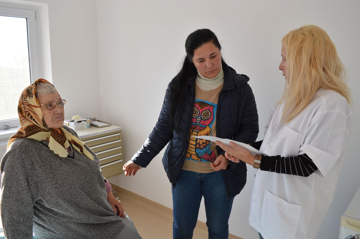 Caravană medicală la Miclăușeni