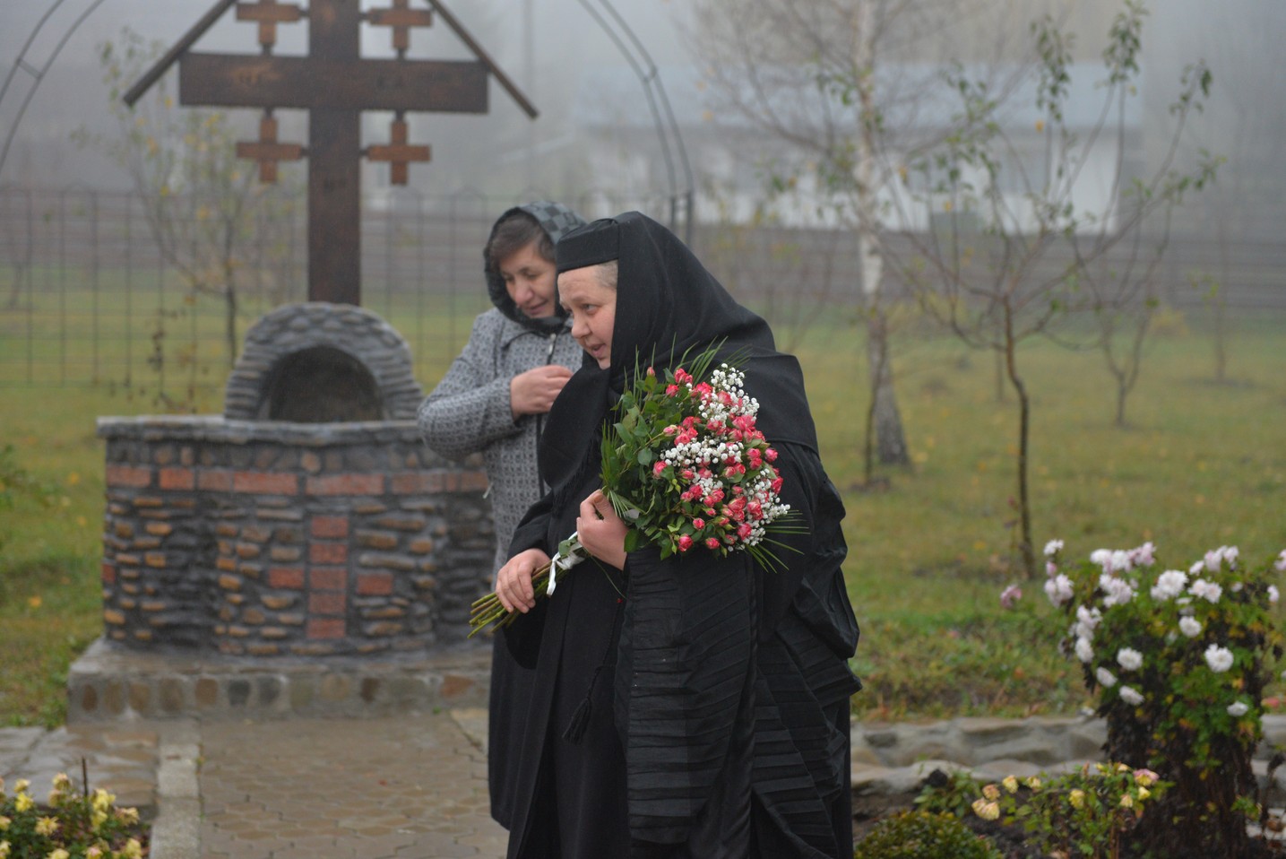 Slujbă arhierească la hramul mănăstirii nemțene Peștera