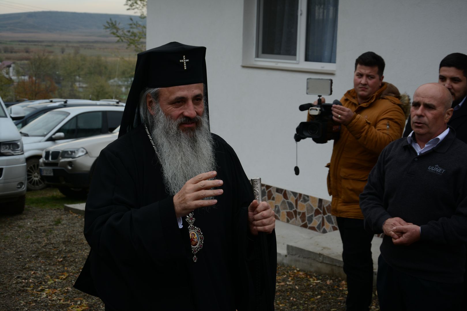 foto: Flavius Popa Părintele Mitropolit Teofan în vizită la Parohiile Bălușenii Noi și Ciornohal