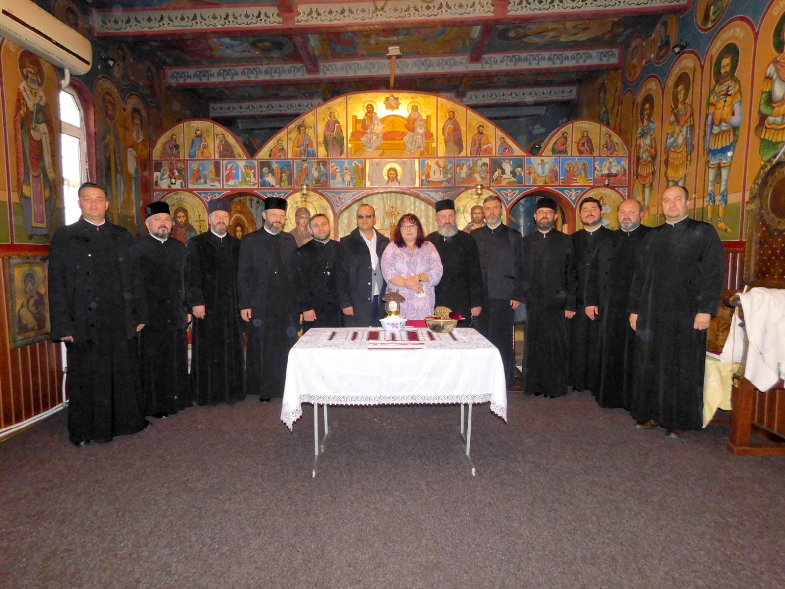 Taina Sfântului Maslu pentru persoanele private de libertate din Penitenciarul Bacău