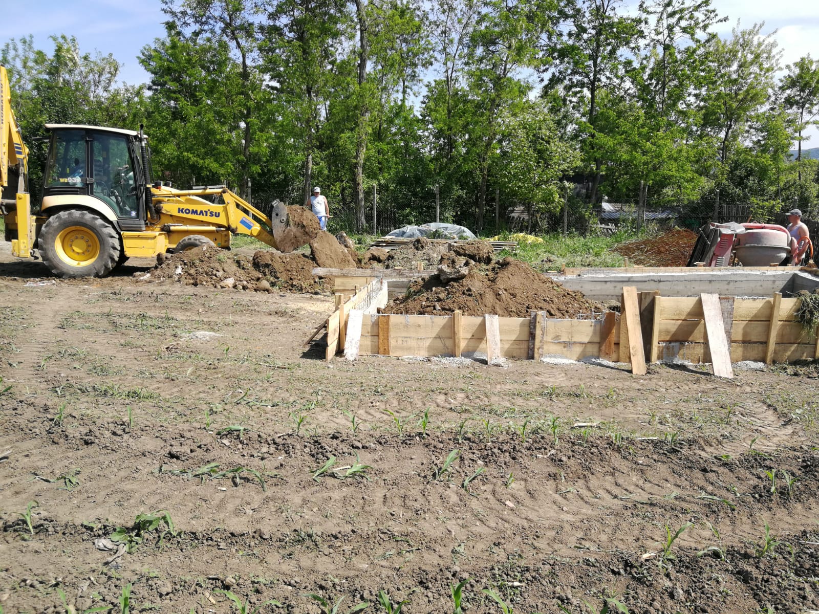 Casă pentru o familie nevoiaşă în Parohia Bărcu-Goşmani