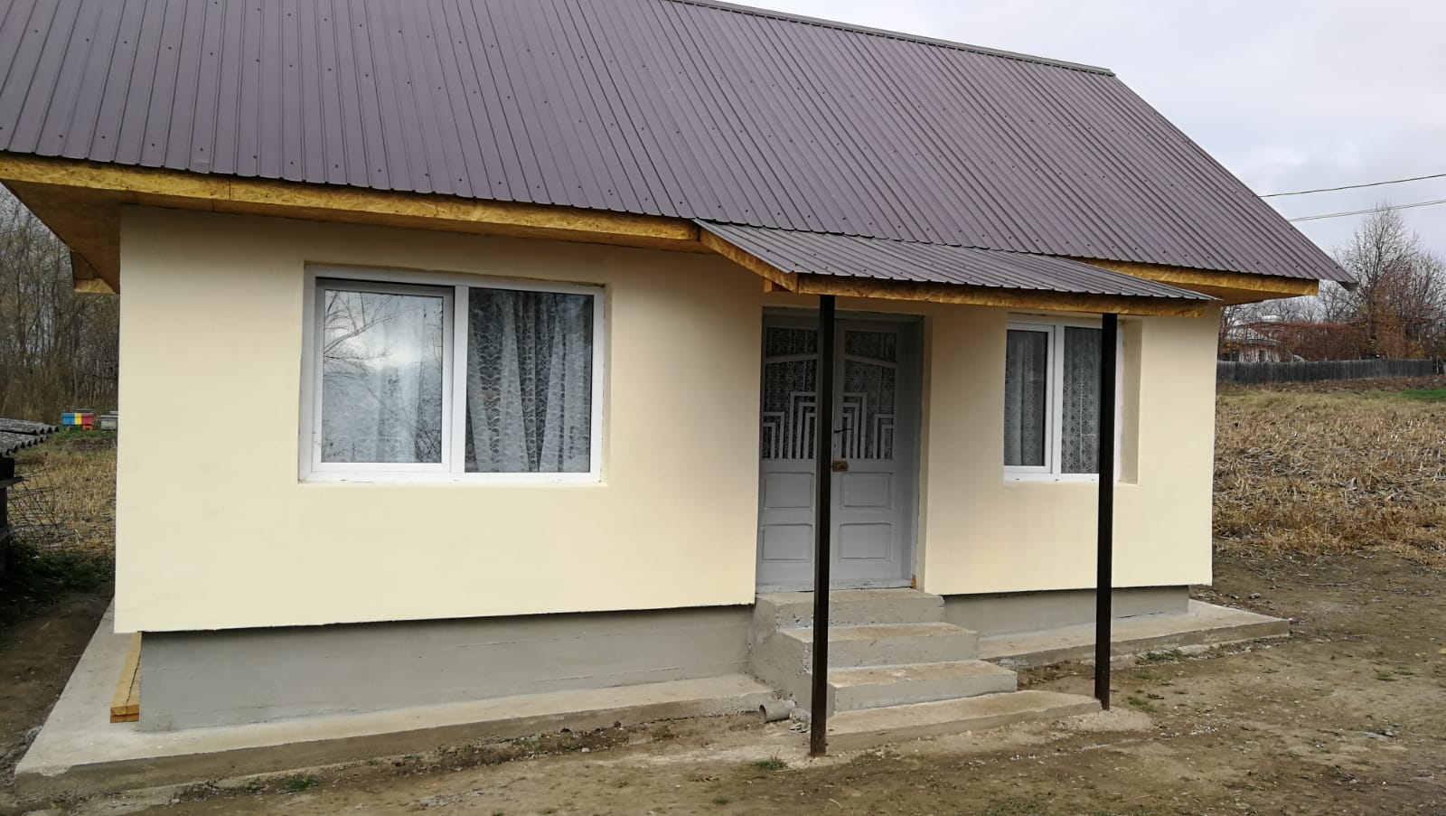 Sursa foto: Pr. Gheorghe Ursache Casă pentru o familie nevoiaşă în Parohia Bărcu-Goşmani