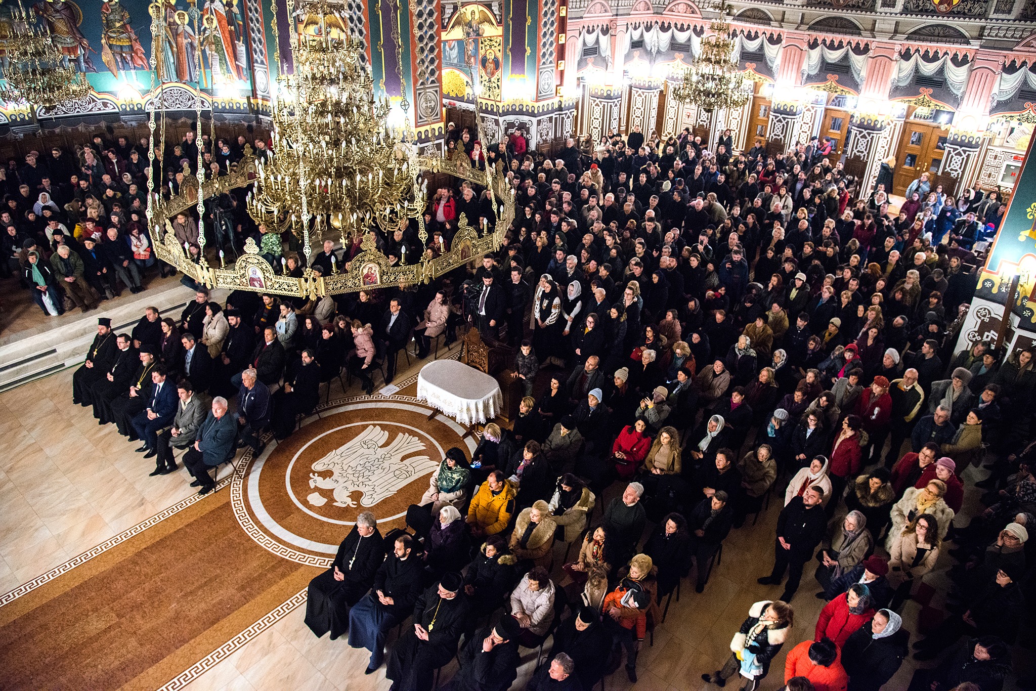 Concert susținut la Arad de Grupul psaltic „Chivotul” al Catedralei Mitropolitane din Iași