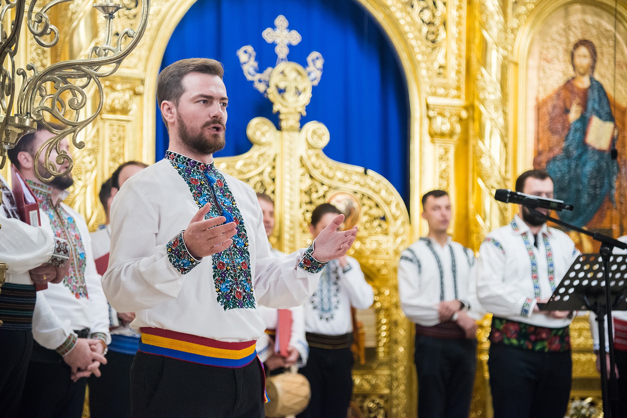 Concert susținut la Arad de Grupul psaltic „Chivotul” al Catedralei Mitropolitane din Iași