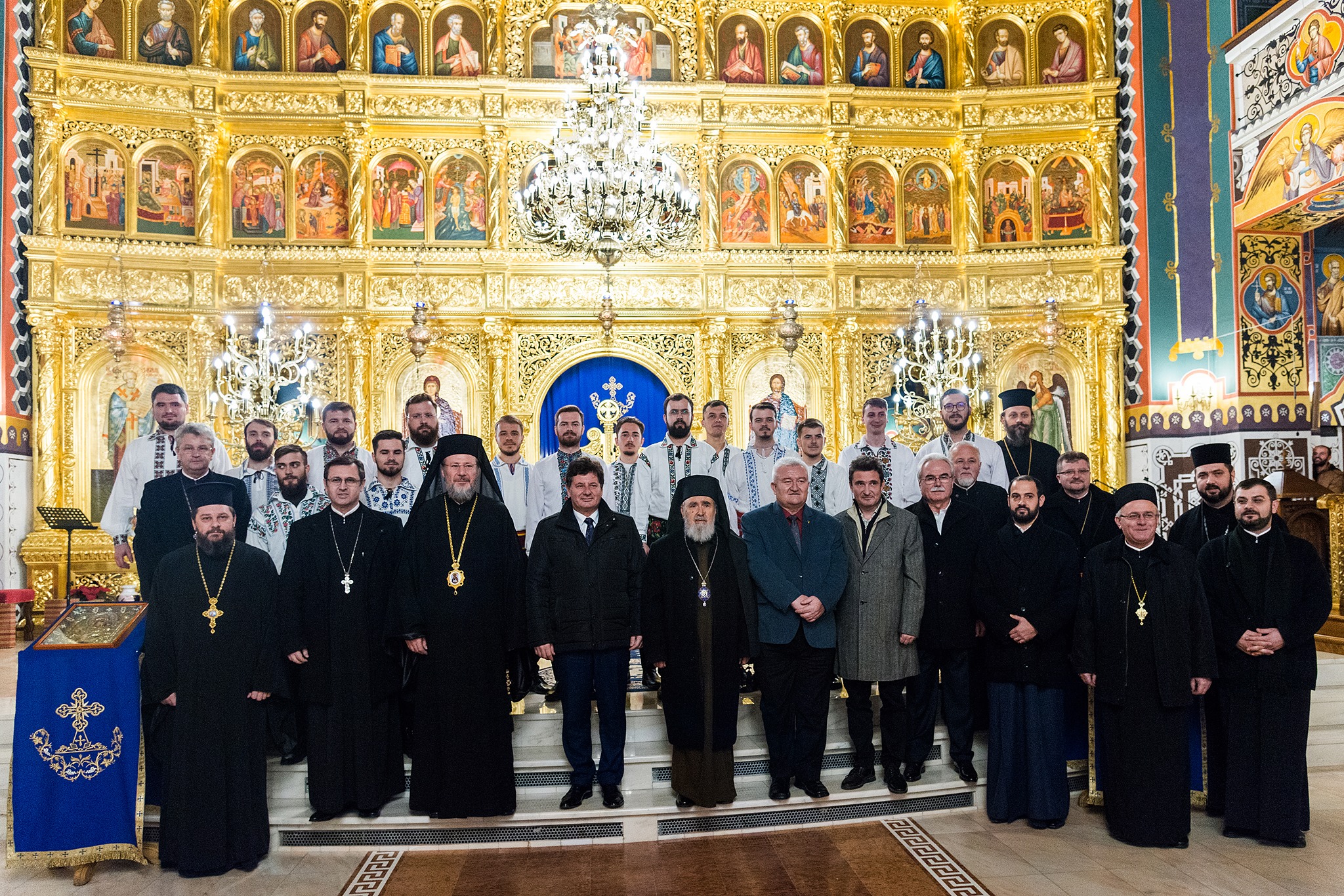 Concert susținut la Arad de Grupul psaltic „Chivotul” al Catedralei Mitropolitane din Iași
