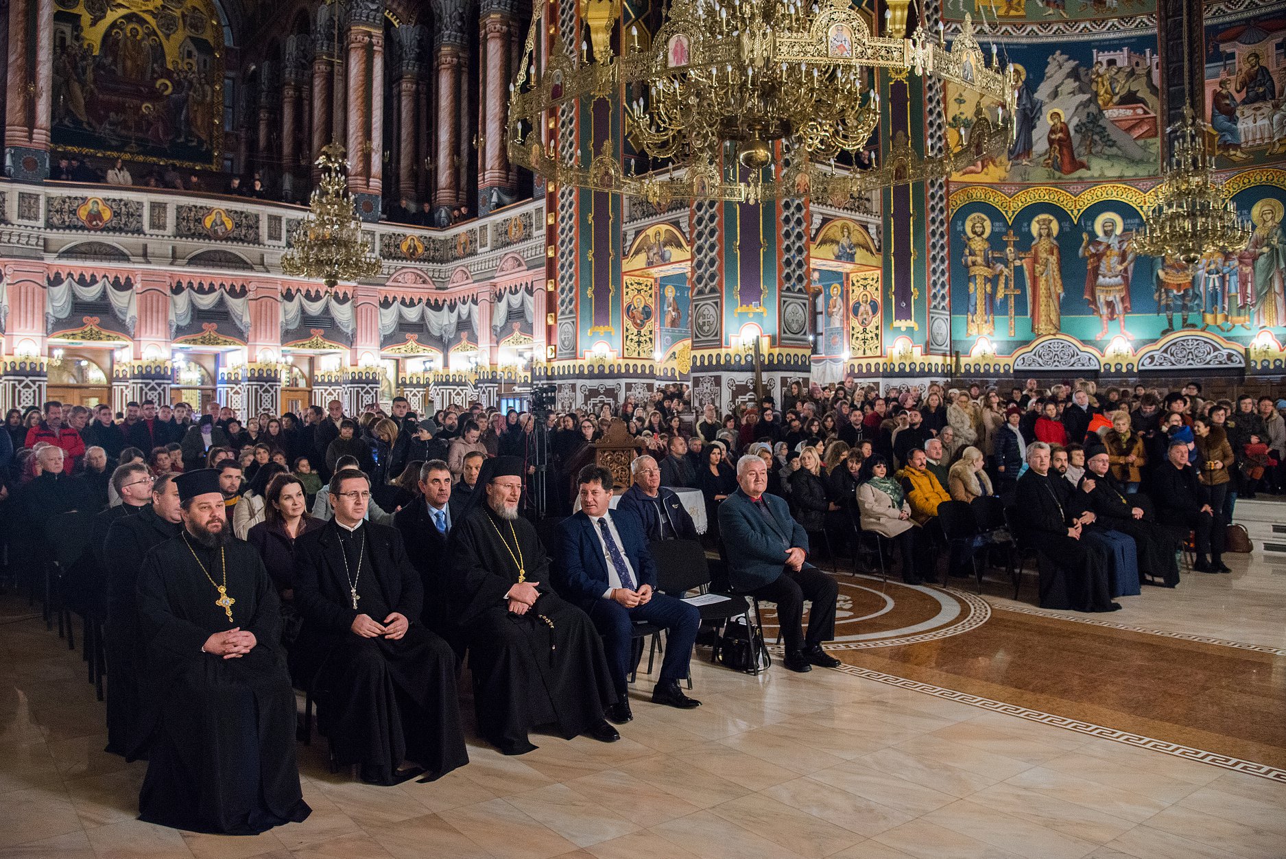 Concert susținut la Arad de Grupul psaltic „Chivotul” al Catedralei Mitropolitane din Iași