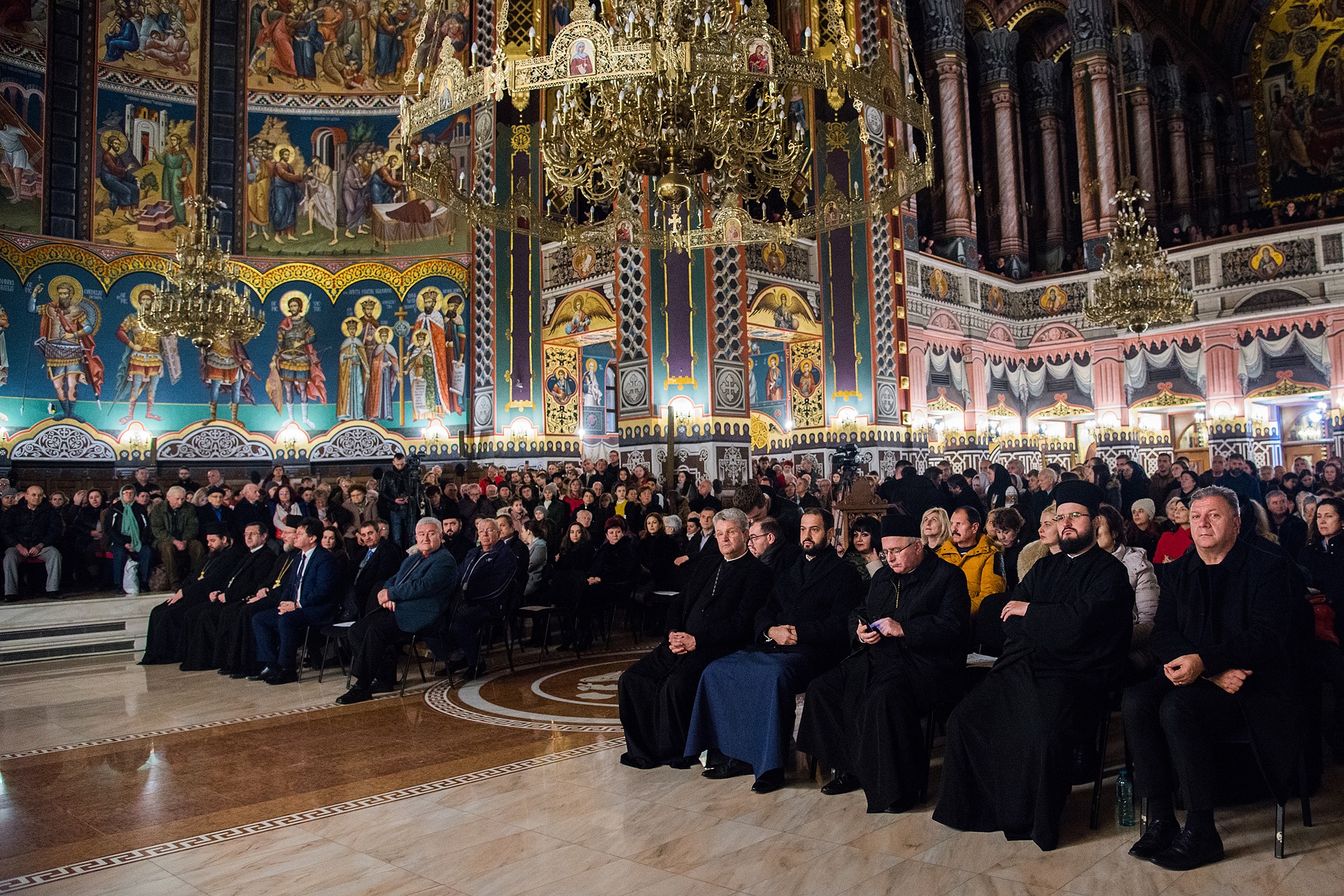Concert susținut la Arad de Grupul psaltic „Chivotul” al Catedralei Mitropolitane din Iași