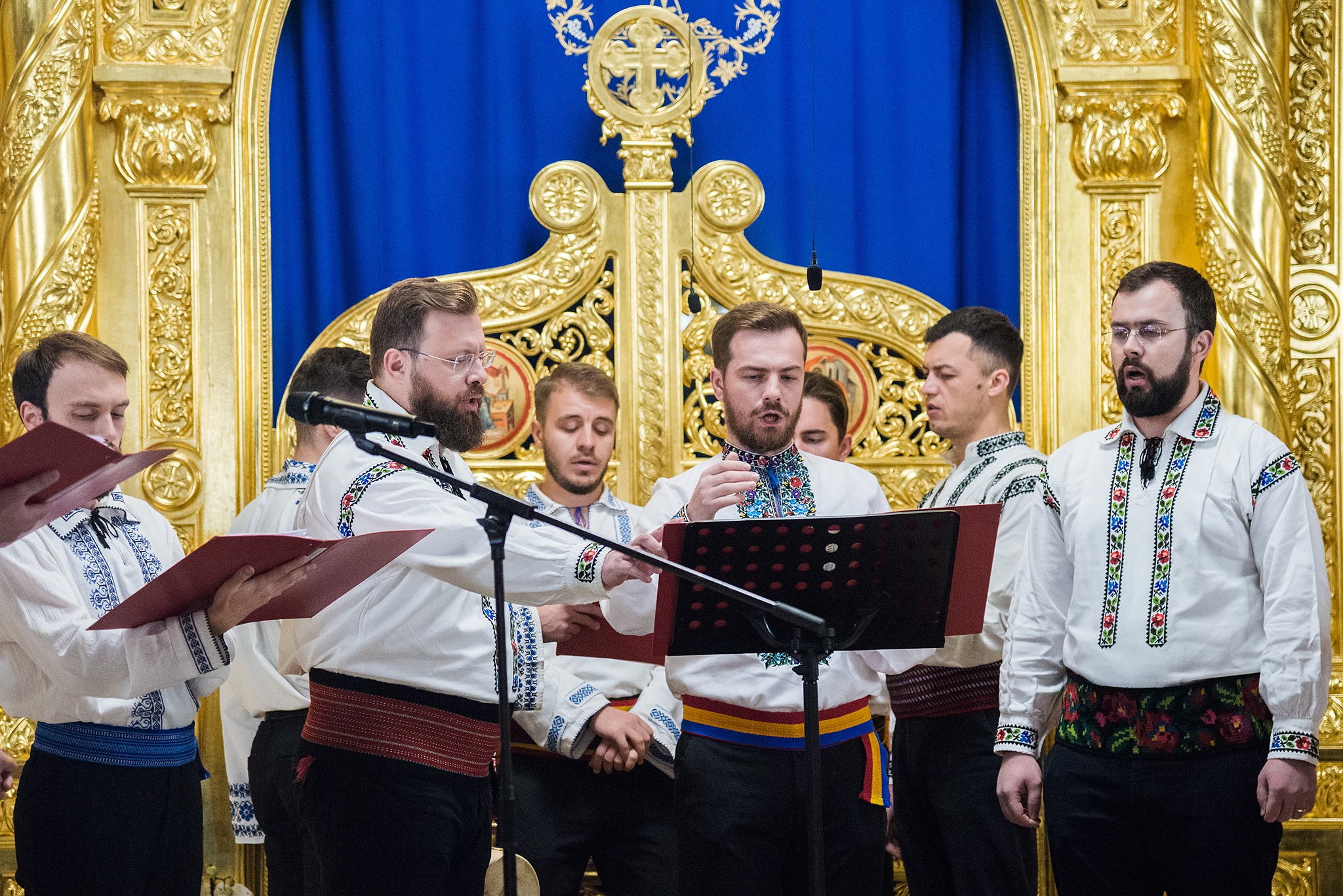 Concert susținut la Arad de Grupul psaltic „Chivotul” al Catedralei Mitropolitane din Iași