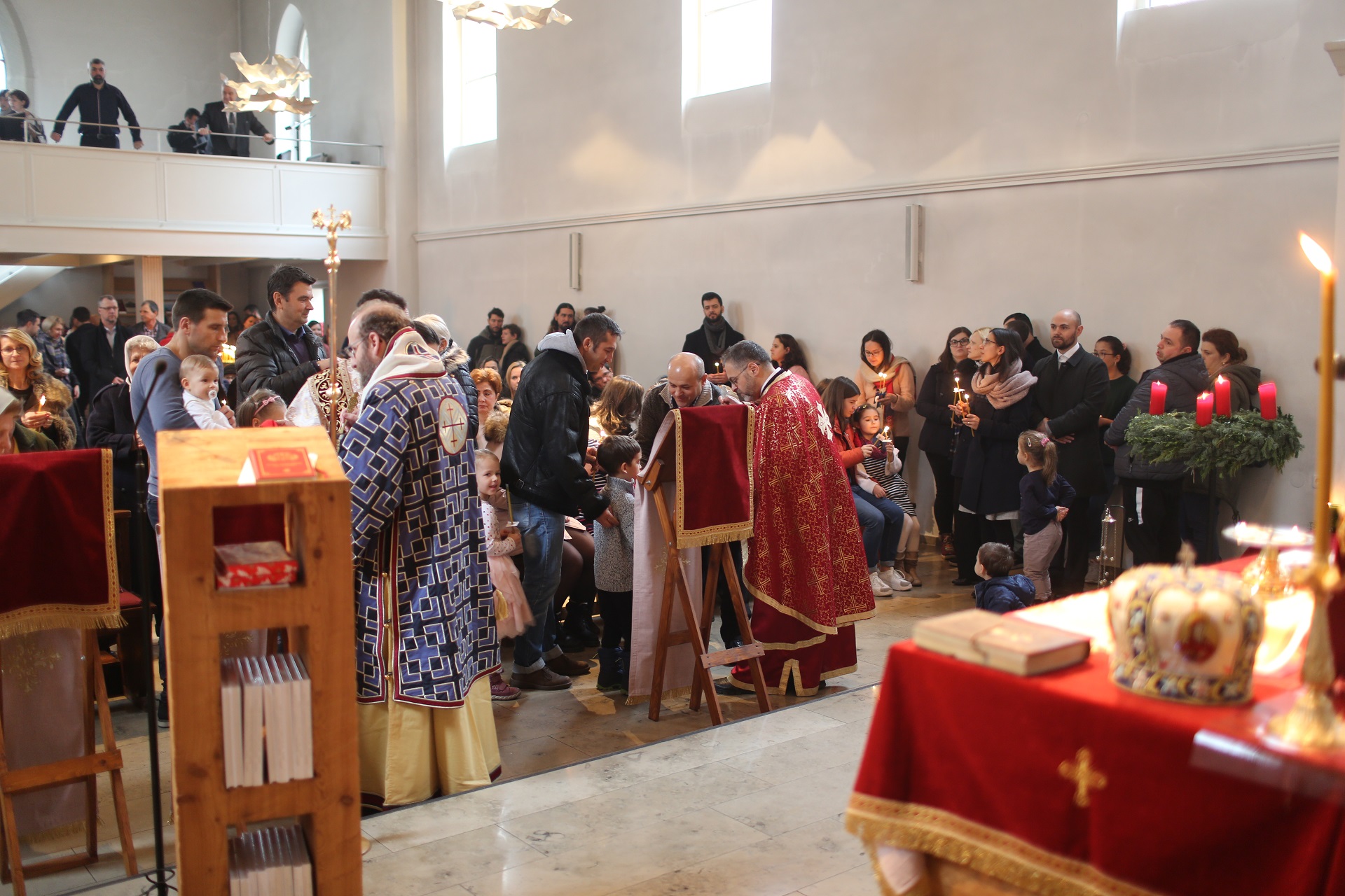 Slujbă arhierească înainte de Crăciun în cea mai veche parohie bavareză