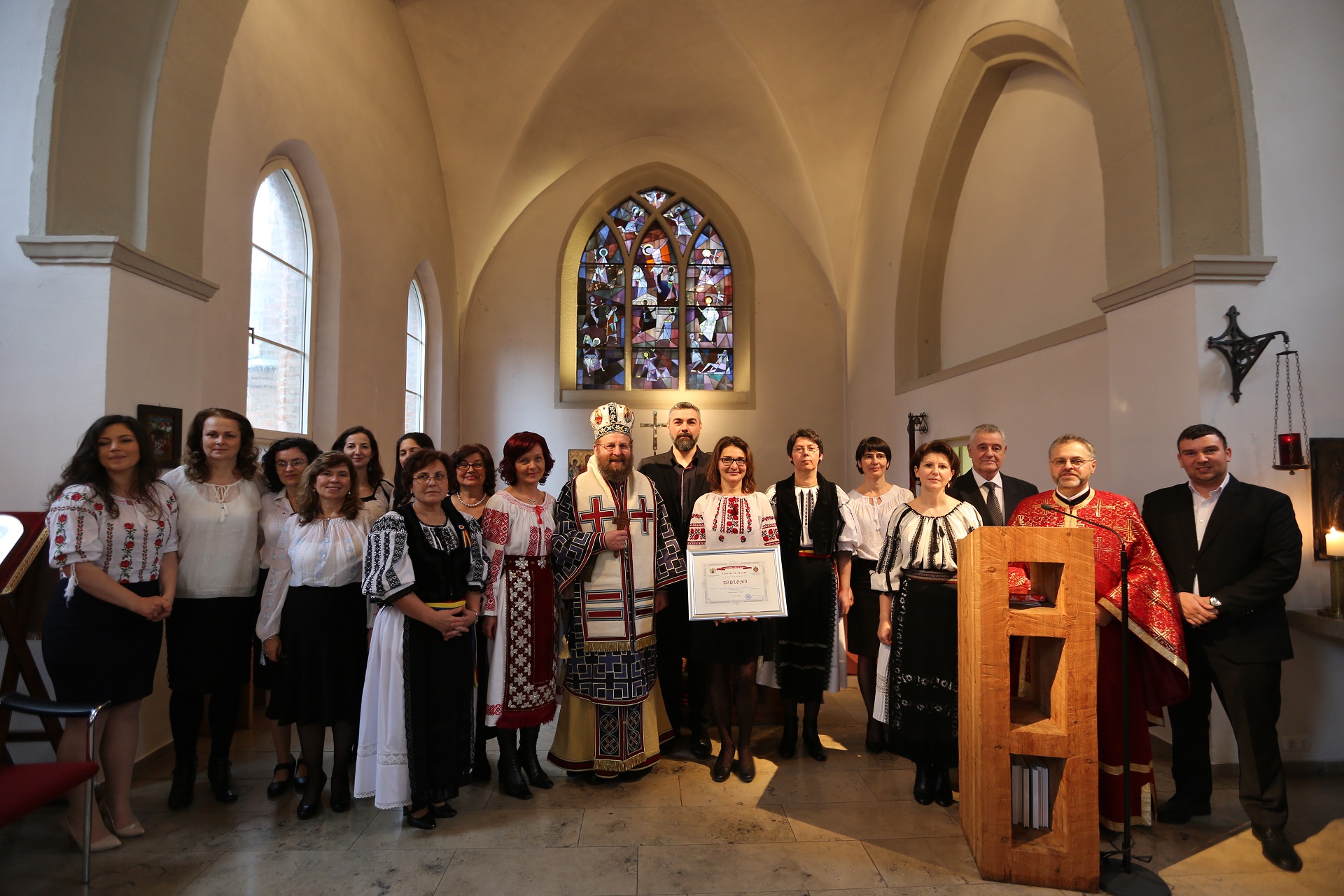 Slujbă arhierească înainte de Crăciun în cea mai veche parohie bavareză