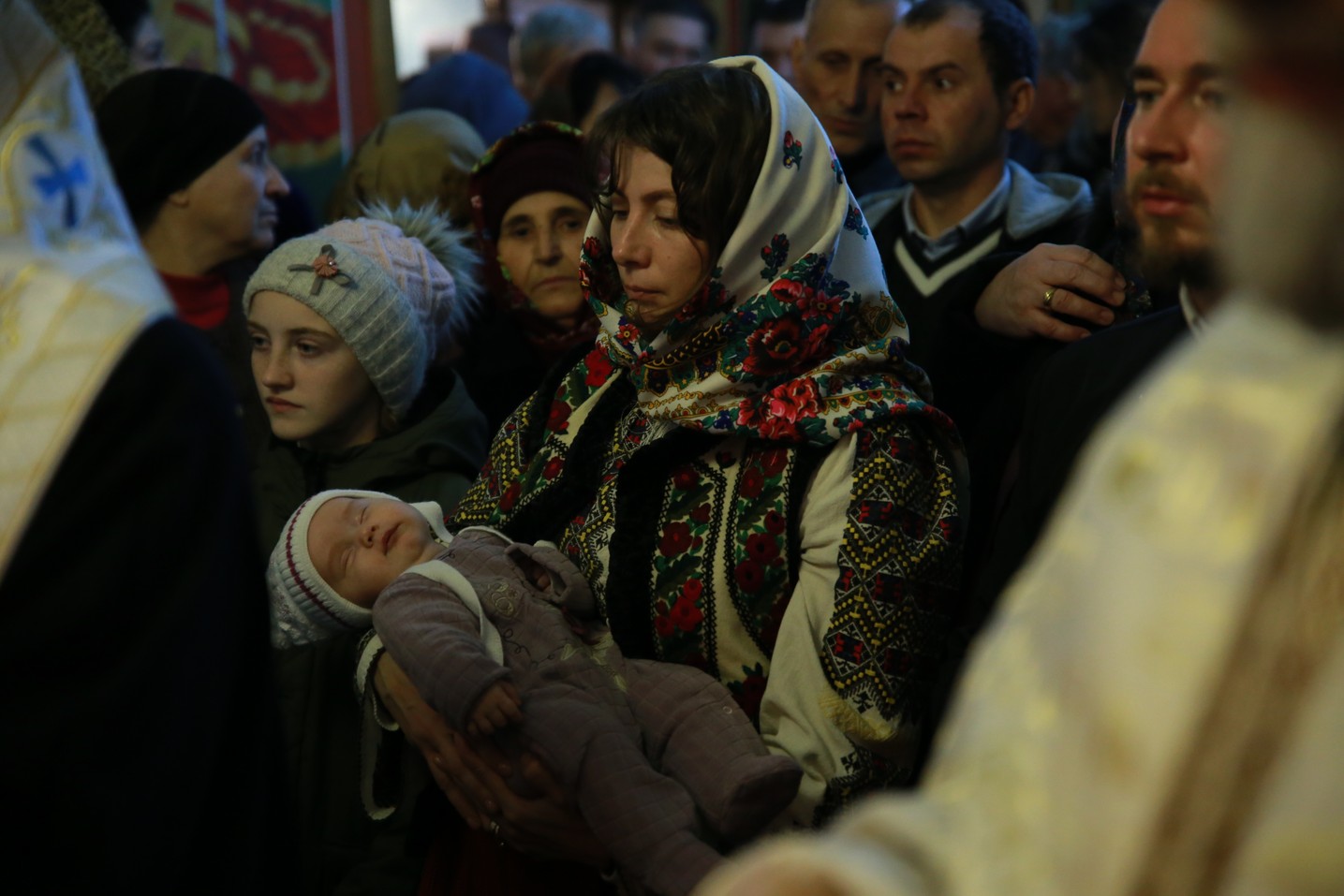 IPS Mitropolit Teofan a săvârșit Taina Botezului pentru pruncii Filoteia Smeu și Nectarie Bolohan