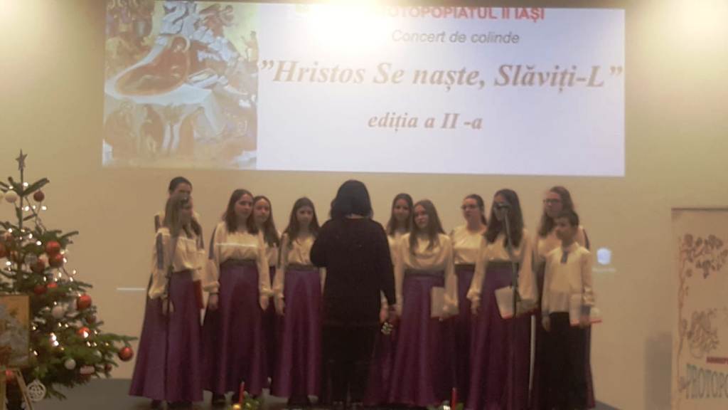 „Hristos Se naște, Slăviți-L” - Concert de colinde în Protopopiatul 2 Iași